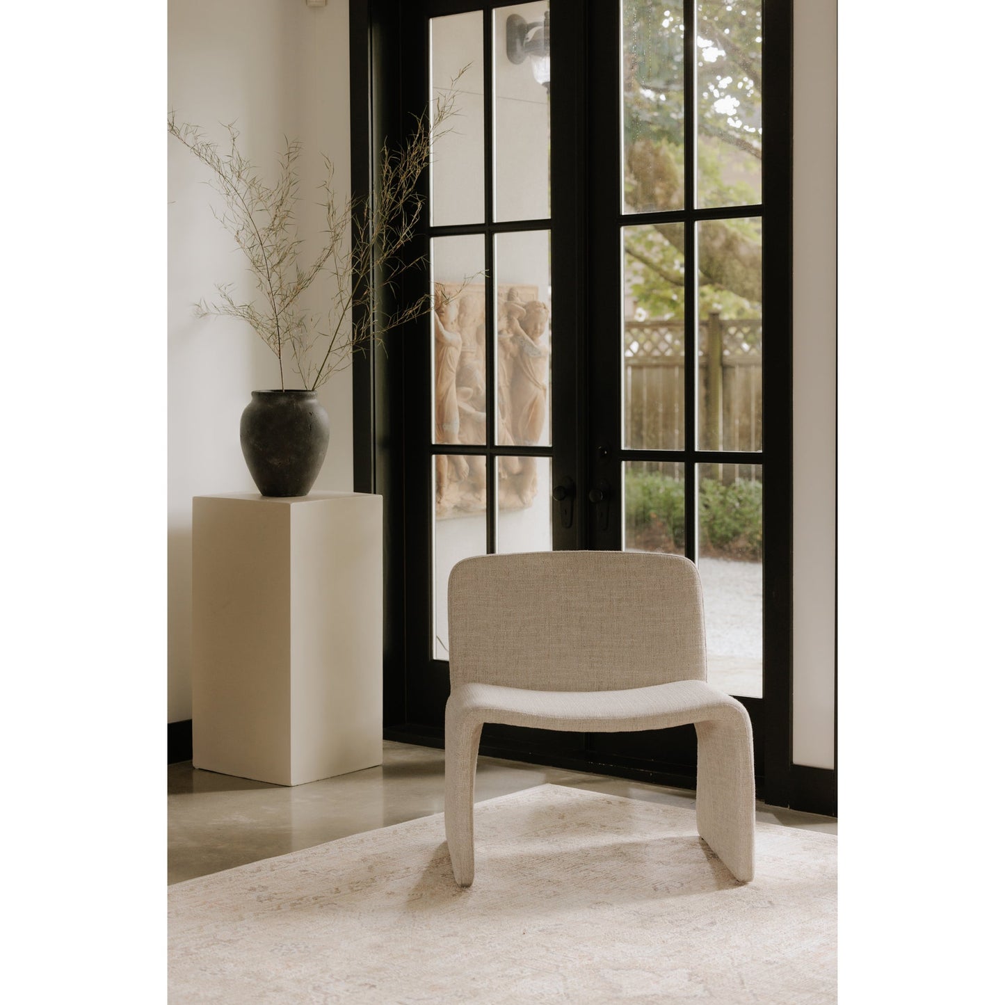 Ella Beige Accent Chair - Ornate Home