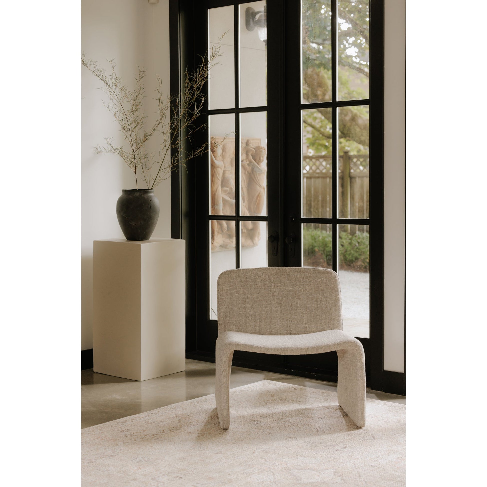 Ella Beige Accent Chair - Ornate Home