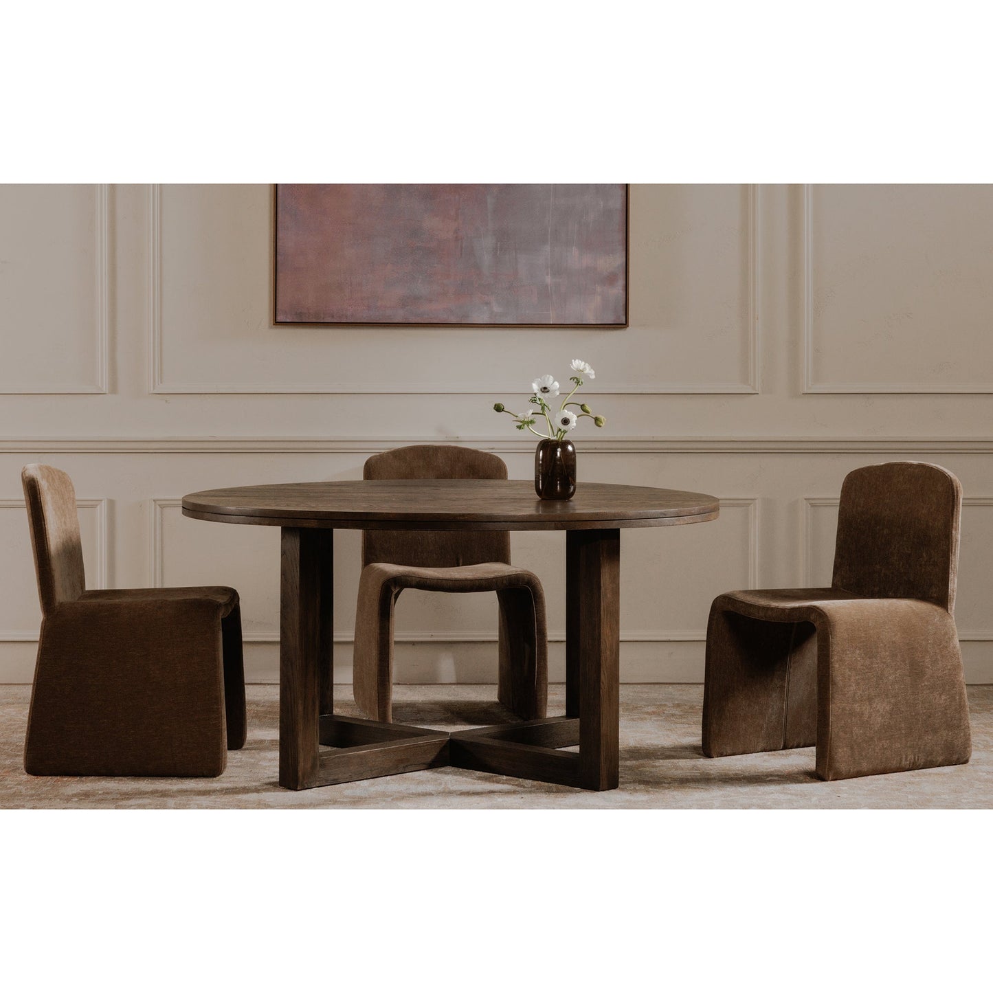 Ella Camel Dining Chair - Ornate Home