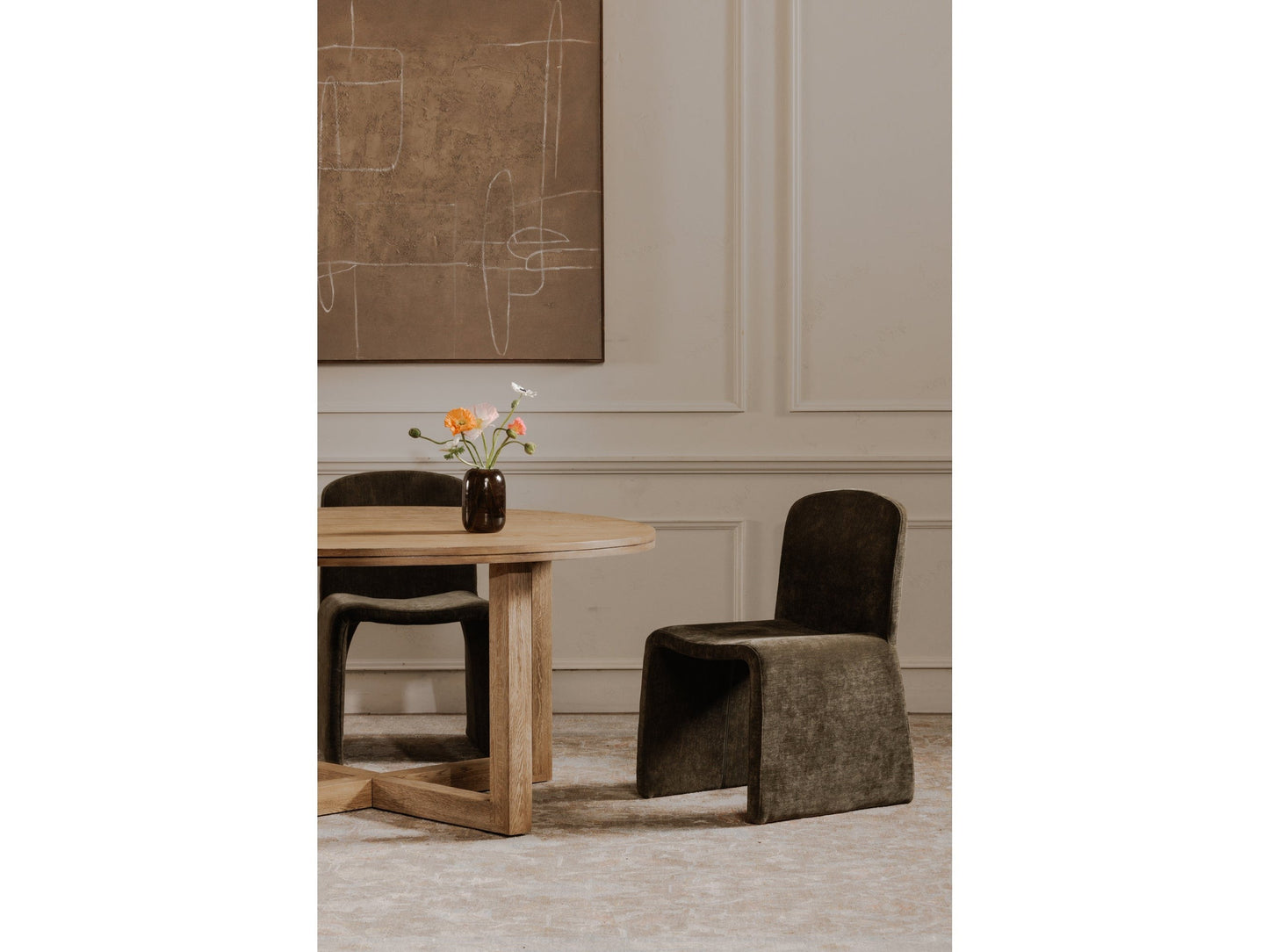 Ella Cedar Green Dining Chair - Ornate Home