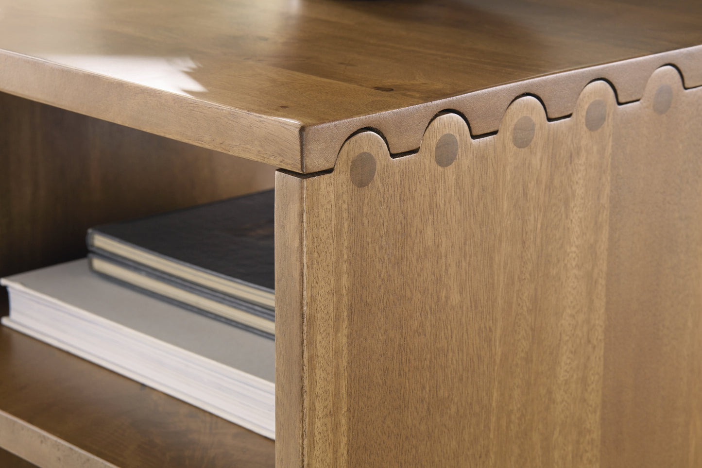 Ella Grove Rich Brown End Table- Viva Furn