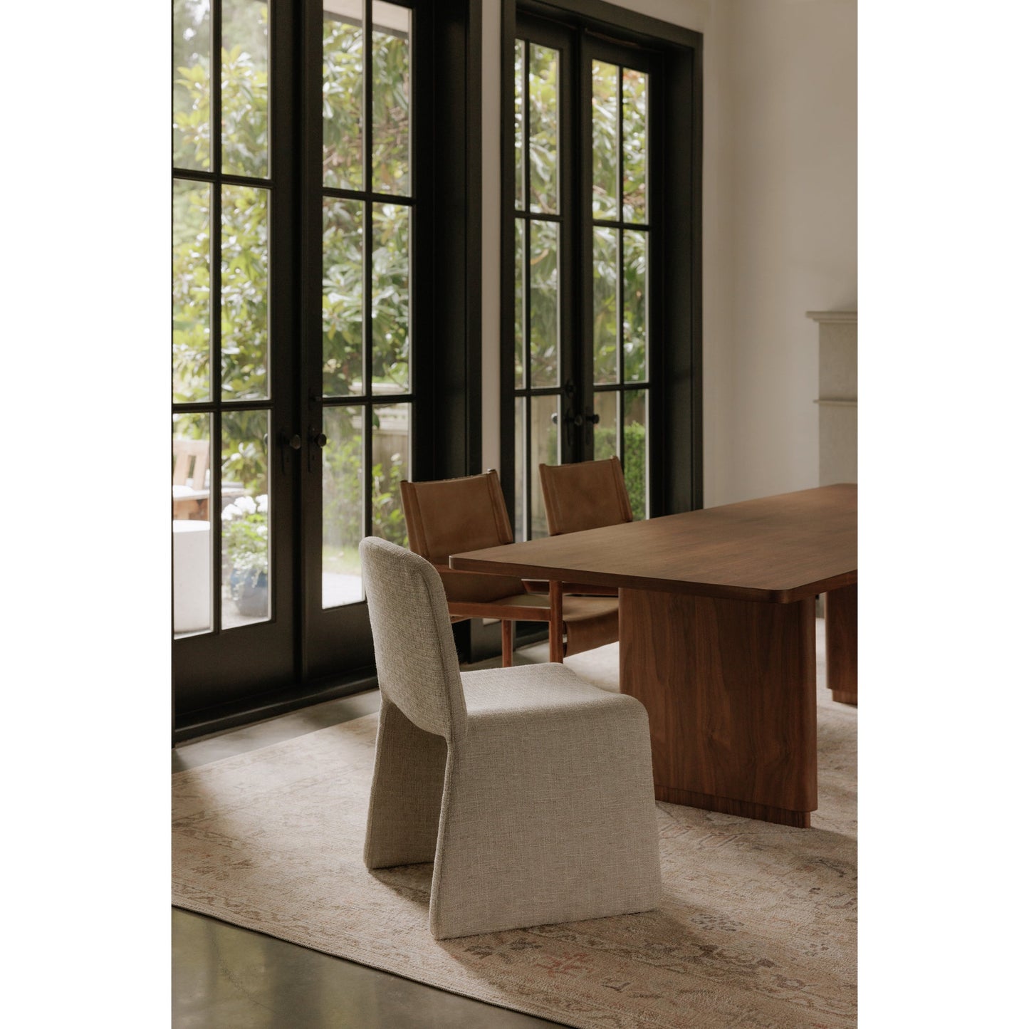 Ella Heather Beige Dining Chair - Ornate Home