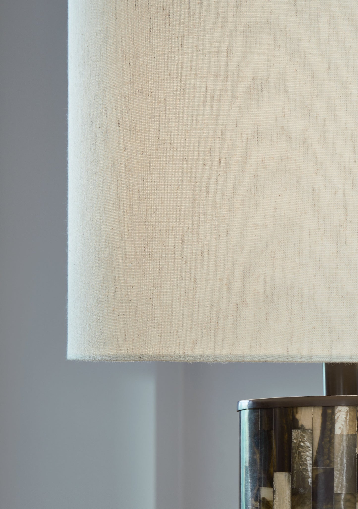 Ellford Black/Brown/Cream Table Lamp (Set of 2)- Viva Furn