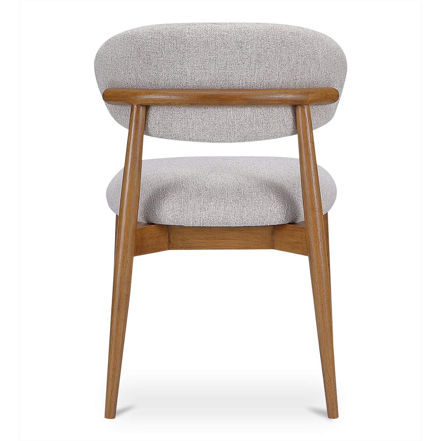 Ellie Oatmeal/Brown Dining Chair - Ornate Home