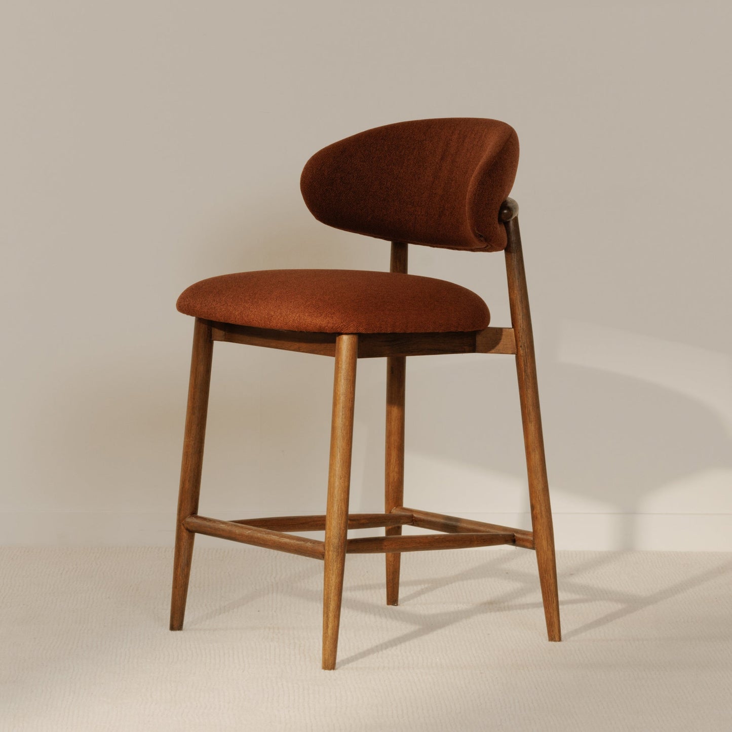 Ellie Rust Counter Stool - Ornate Home