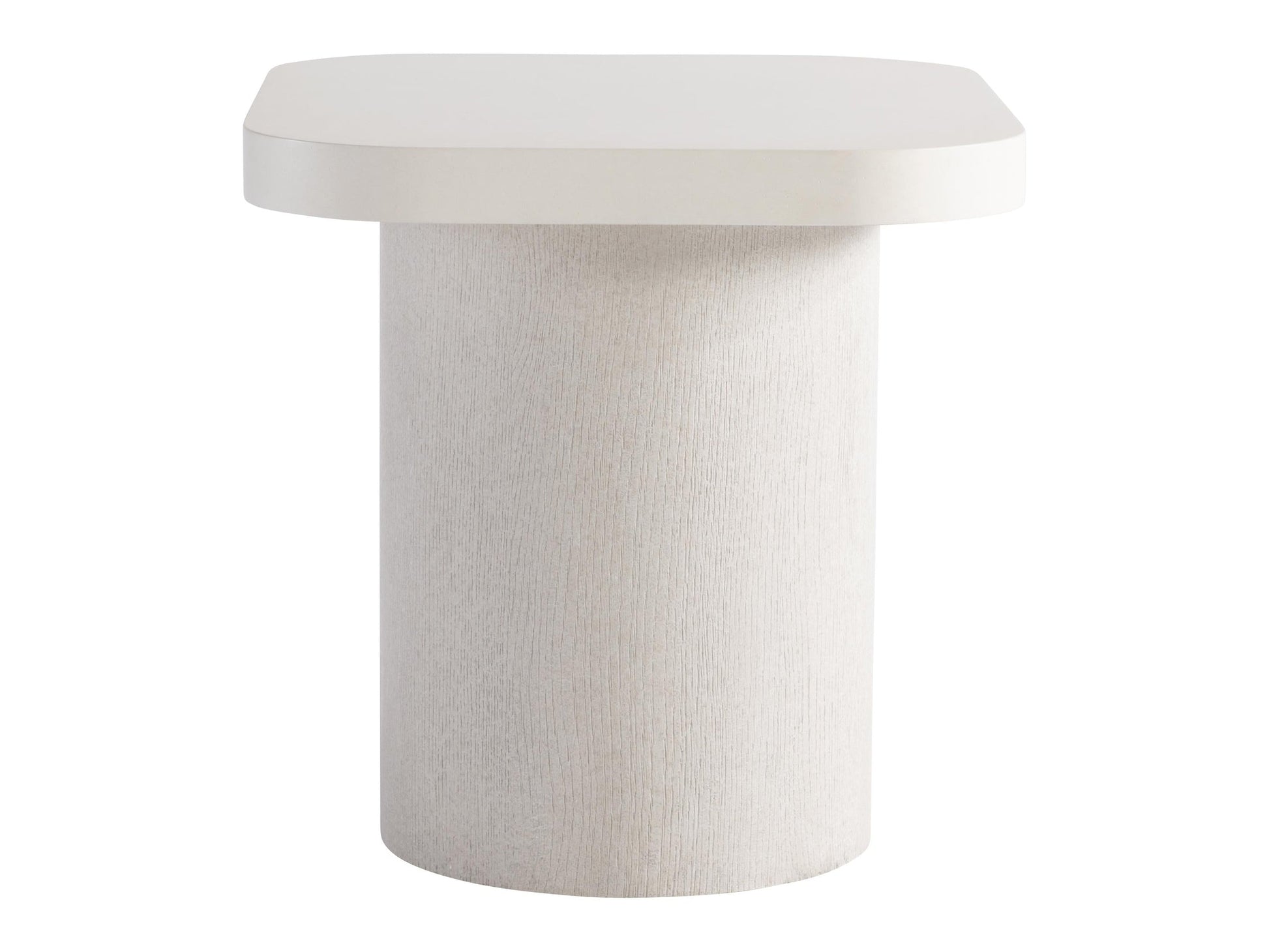 Ellison Rounded Rectangle Adobe Side Table - Ornate Home