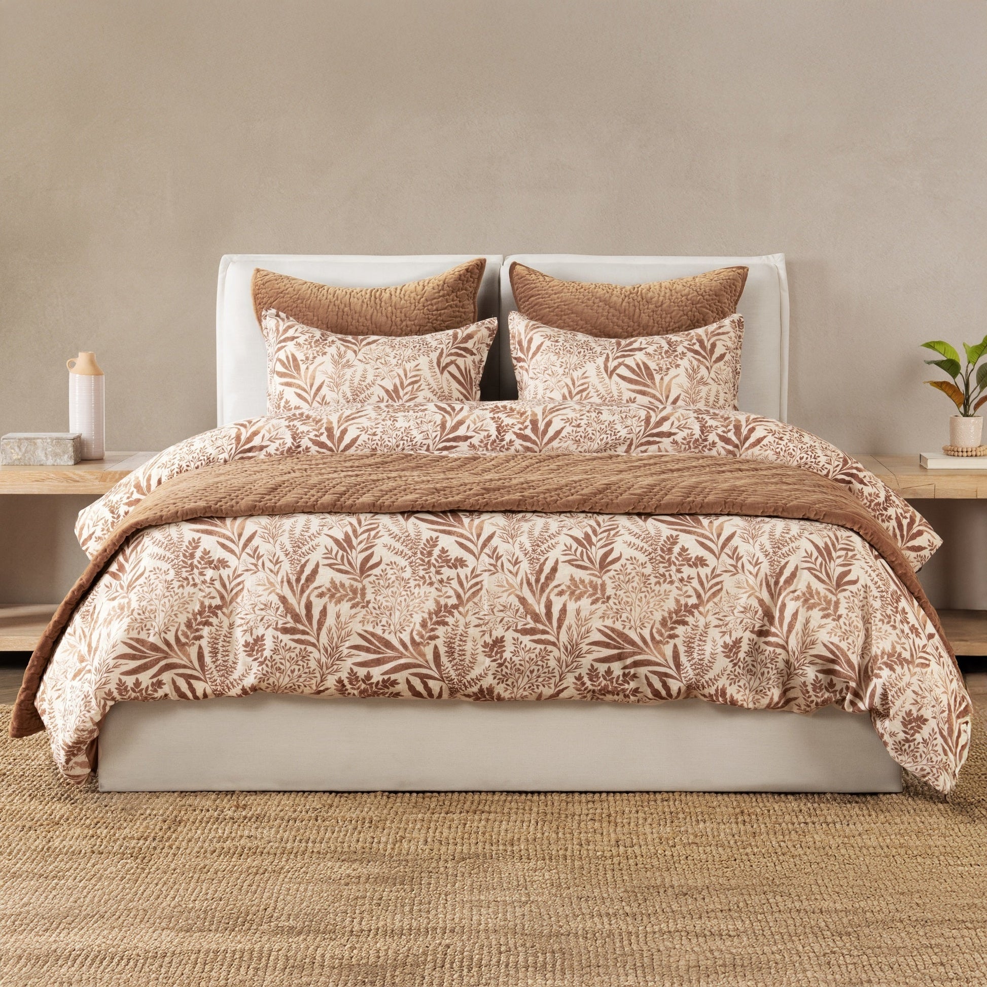 Elms Hazel Velvet Quilt Collection - Ornate Home