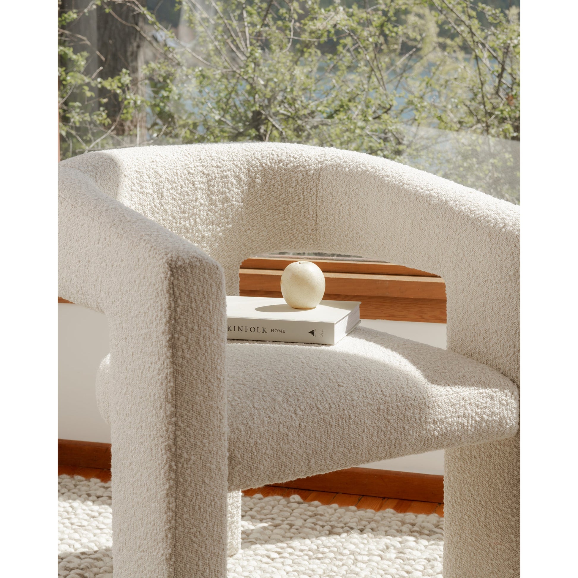 Elo White Chair - Ornate Home