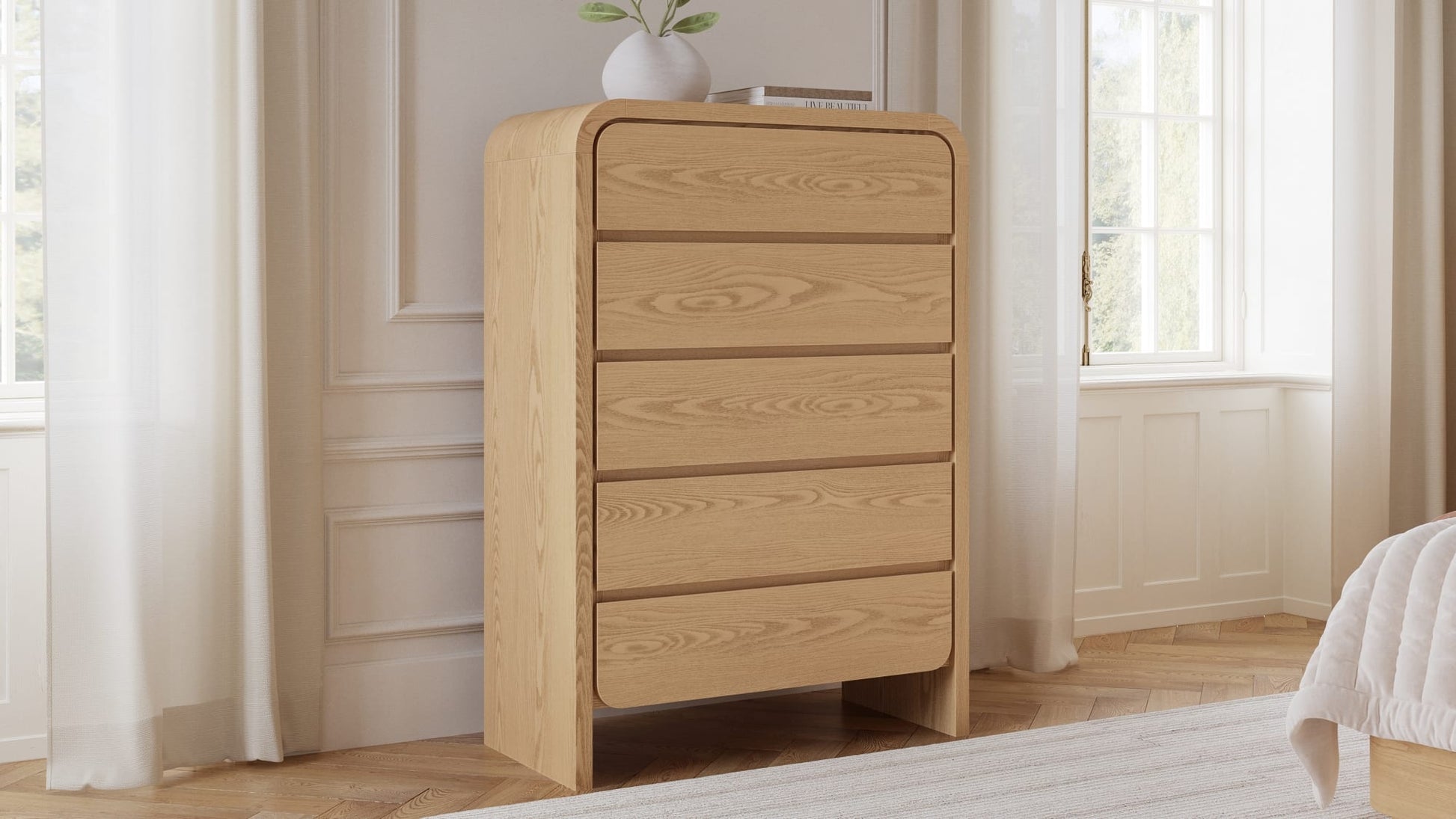 Elora Timber Chest - Ornate Home