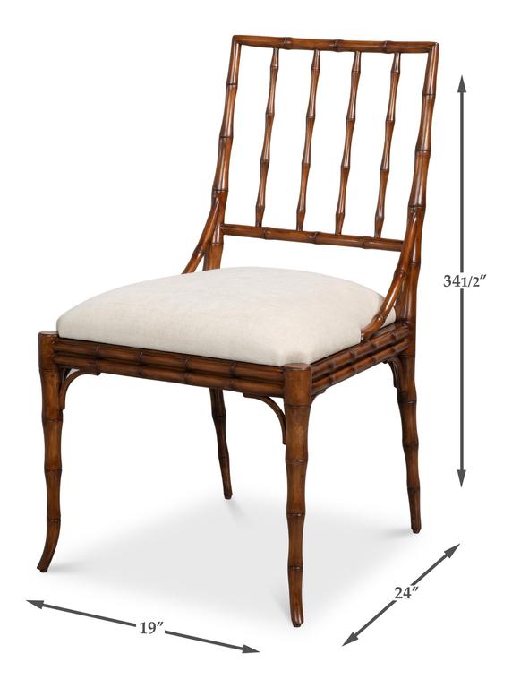 Elora White Chair (Set of 2) - Ornate Home