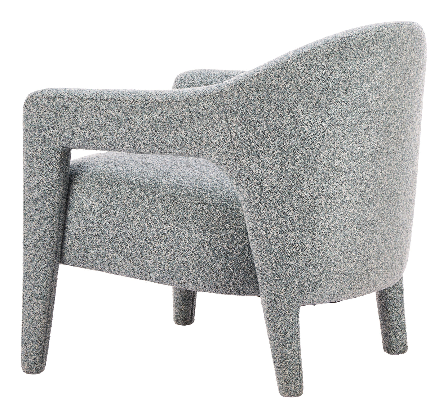 Eluma Dusty Teal Accent Chair - Ornate Home