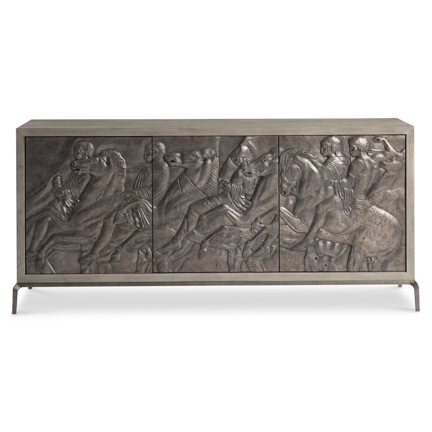 Elysia Dark Bronze/Weathered Greige Buffet - Ornate Home