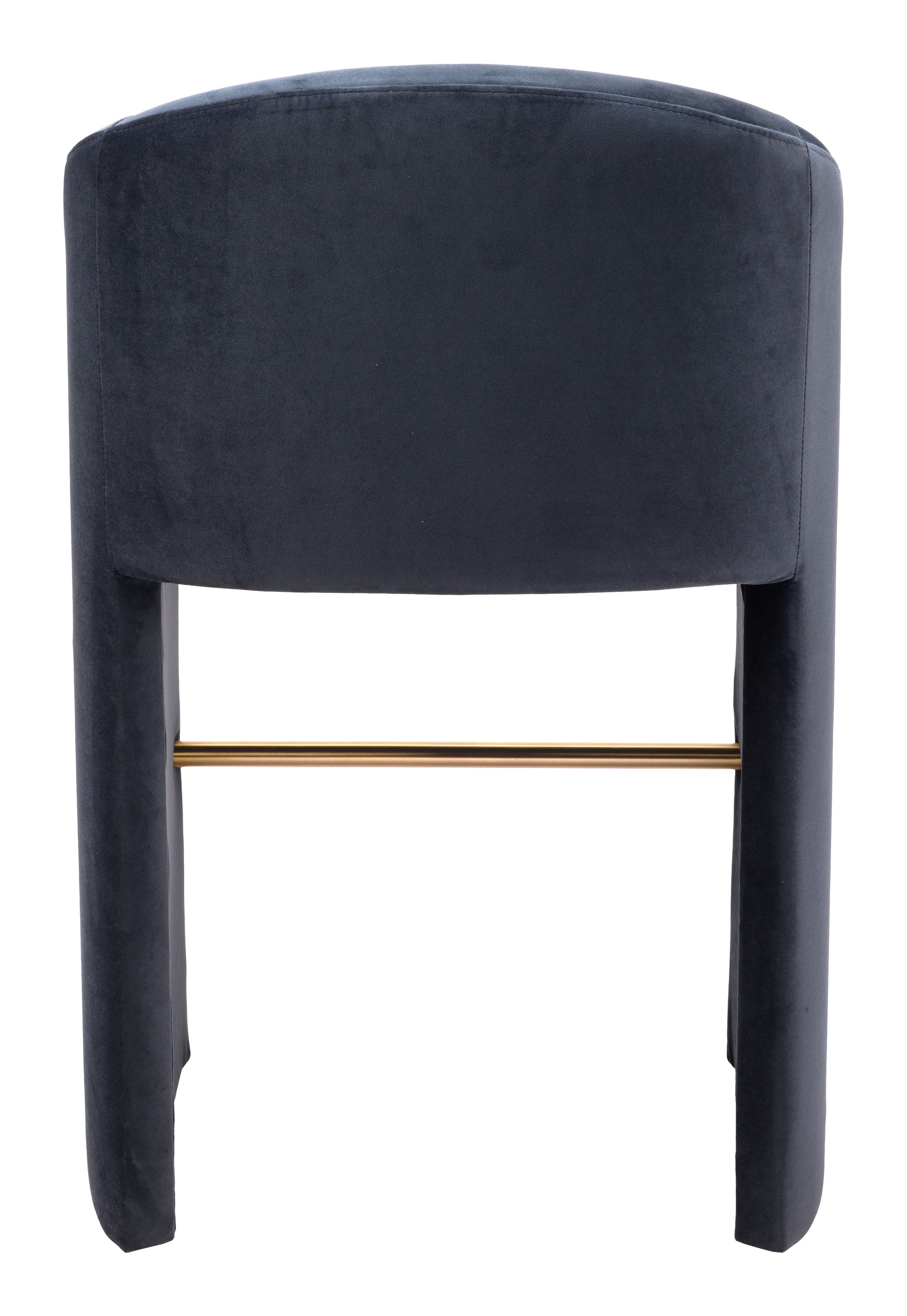 Emas Midnight Gray Barstool - Ornate Home