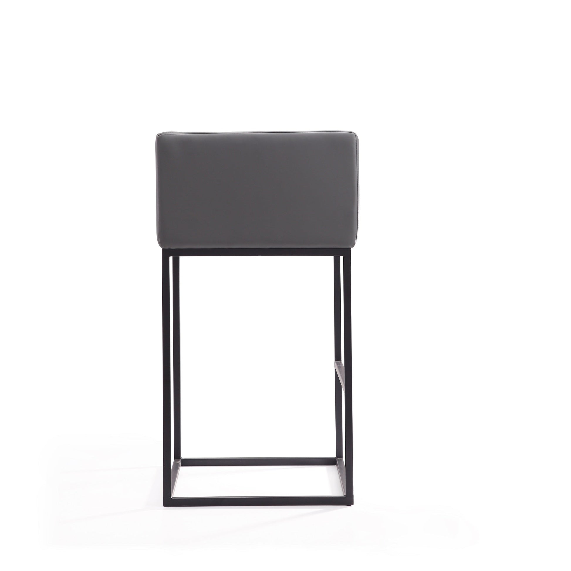 Embassy Barstool in Grey and Black (set of 3) - Ornate Home
