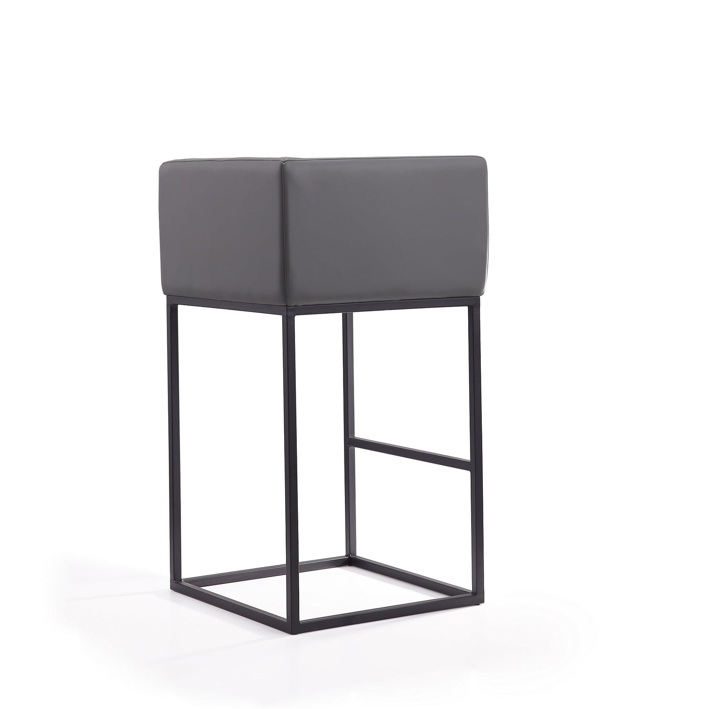 Embassy Barstool in Grey and Black (set of 3) - Ornate Home