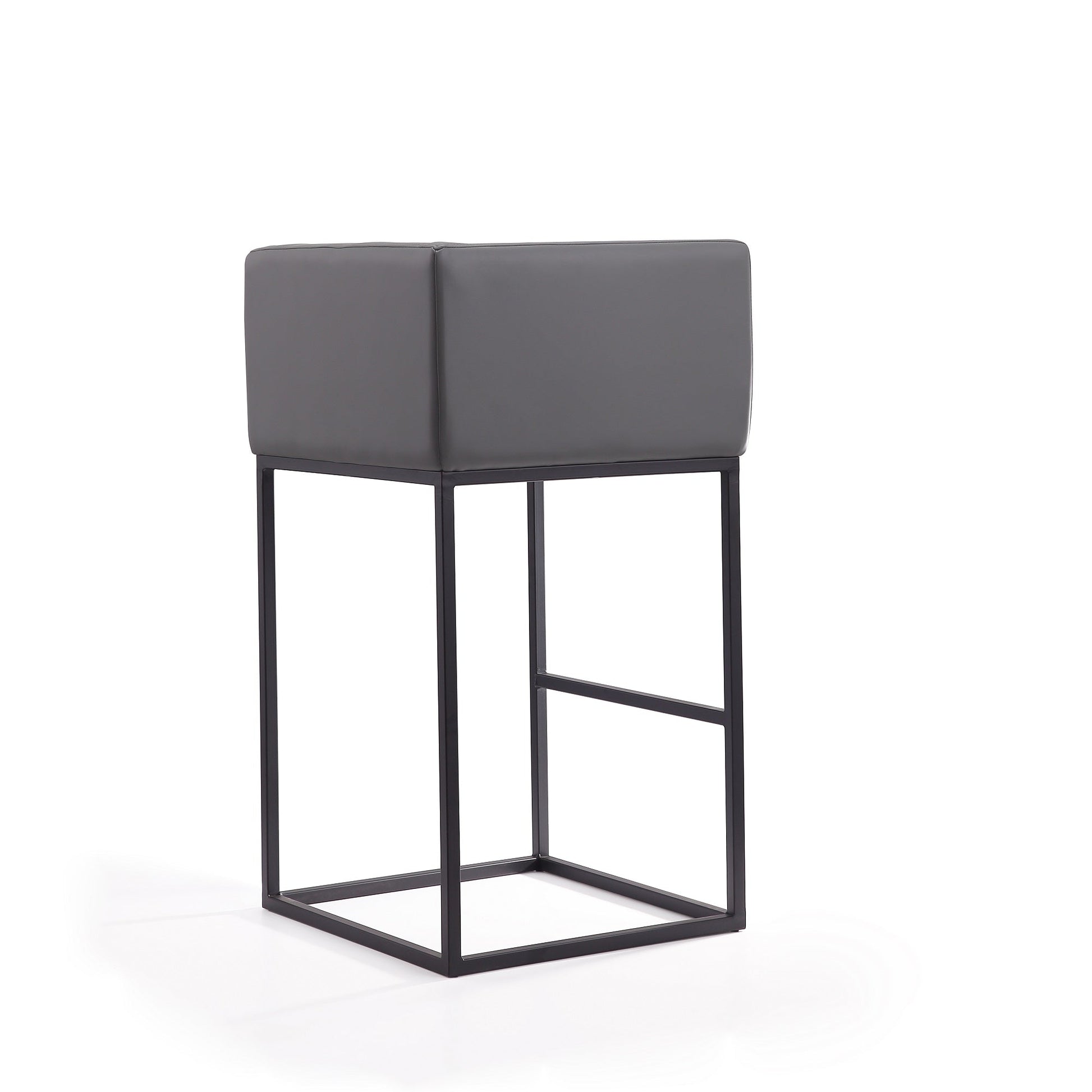 Embassy Barstool in Grey and Black (set of 3) - Ornate Home