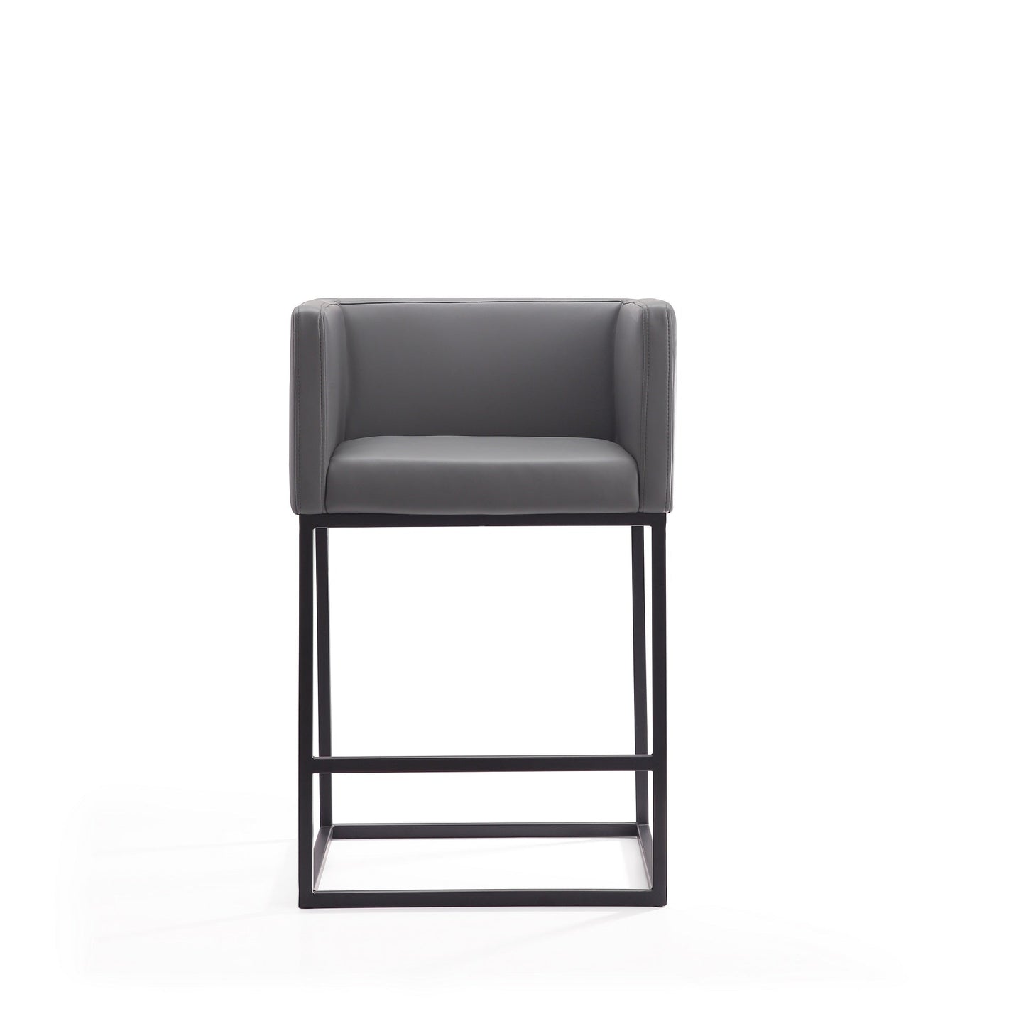 Embassy Counter Stool in Grey and Black - Ornate Home