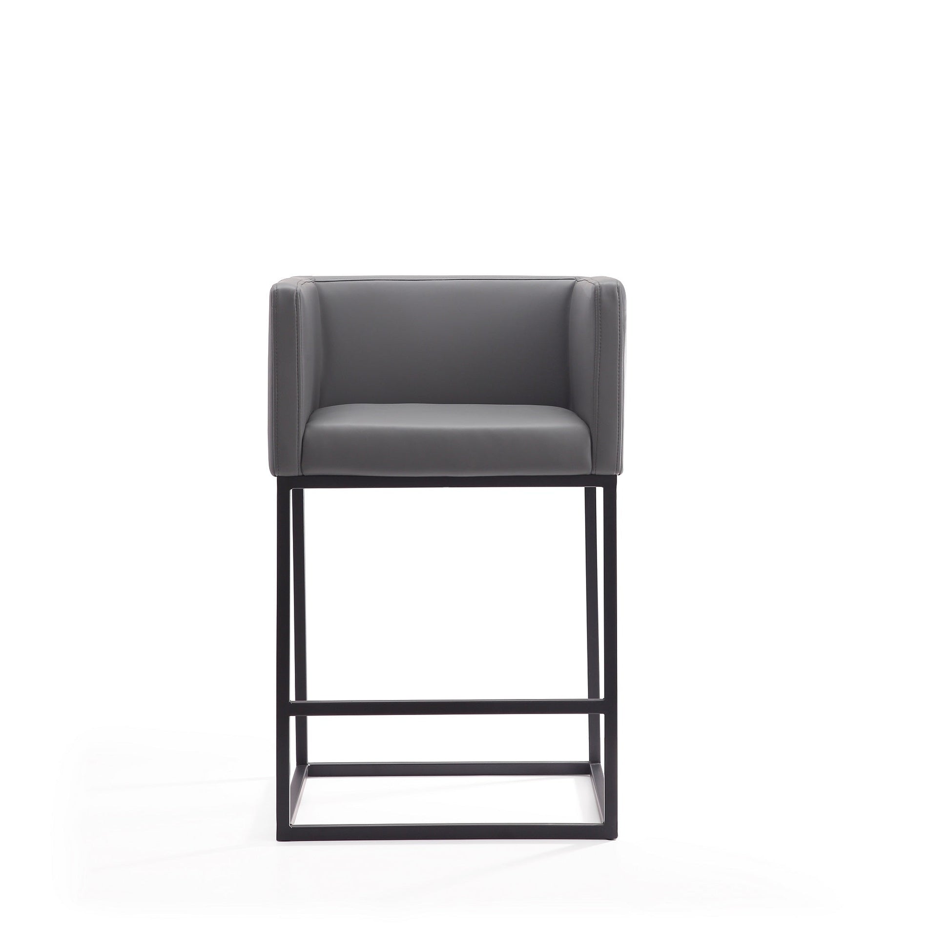Embassy Counter Stool in Grey and Black - Ornate Home
