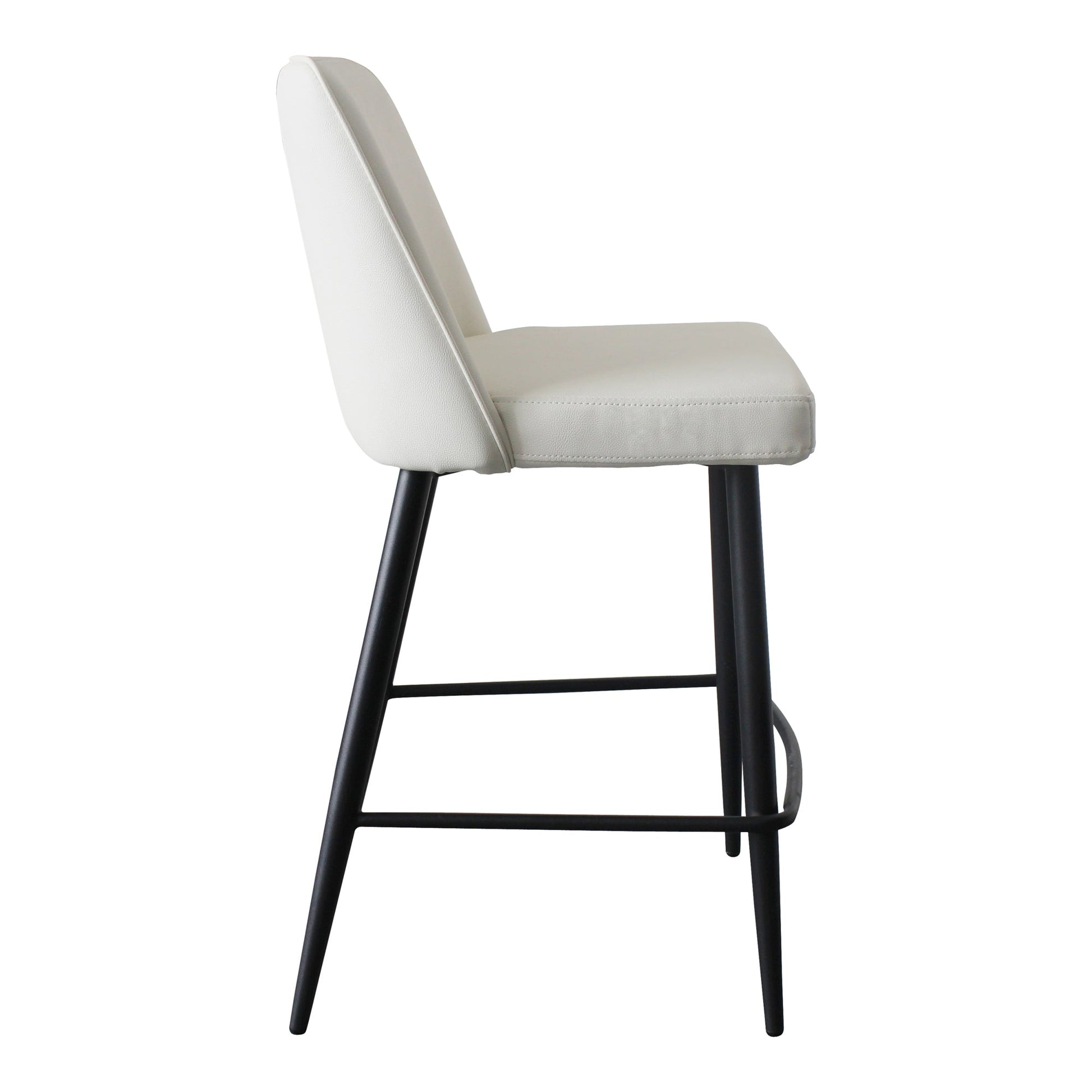 Emelia White Stool Counter - Ornate Home