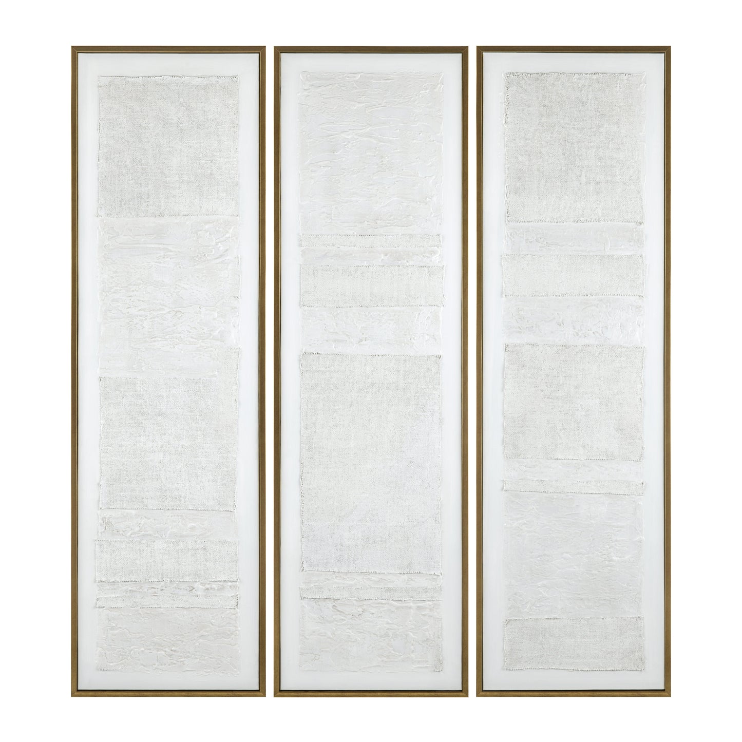 Emery White/Gold Canvas - Ornate Home