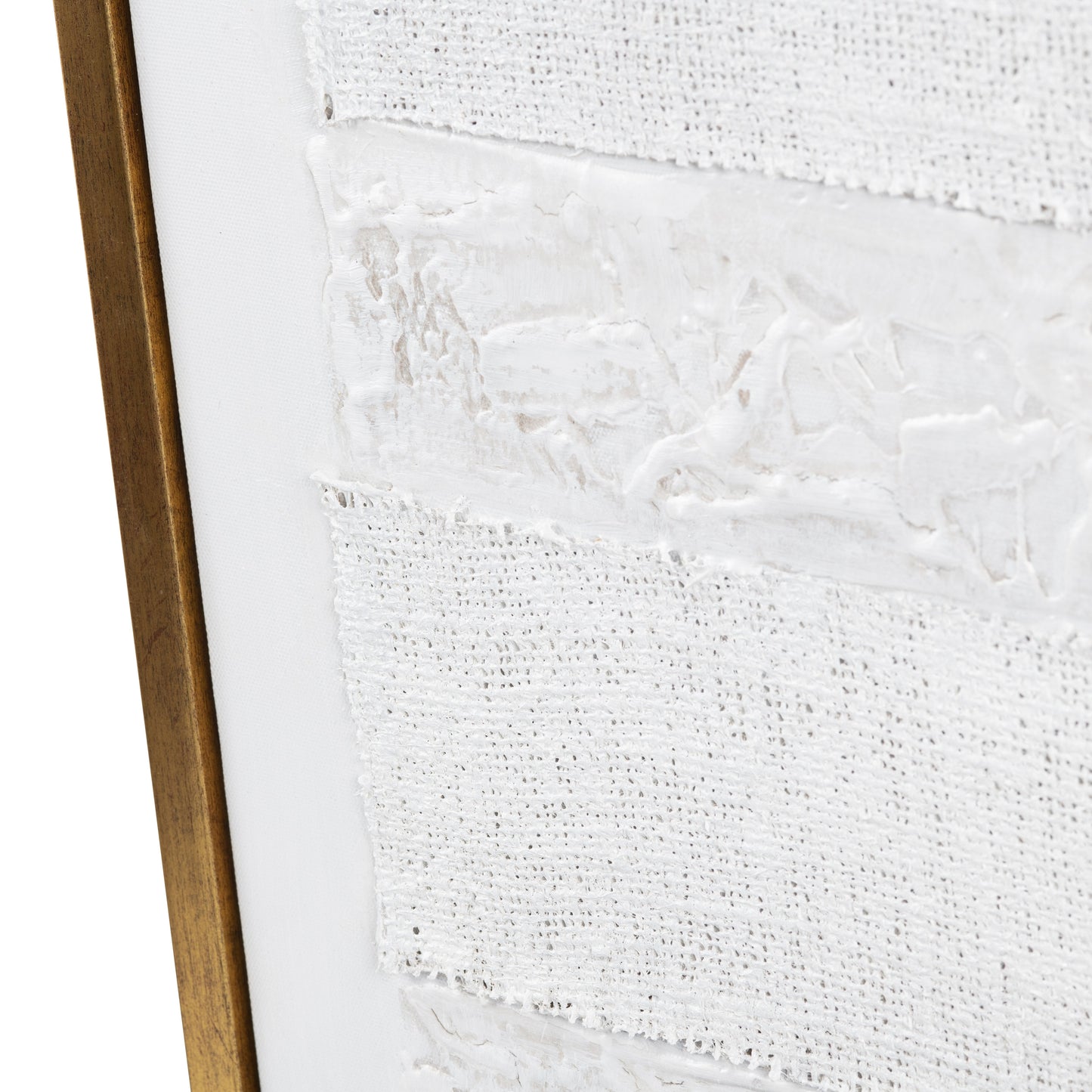 Emery White/Gold Canvas - Ornate Home