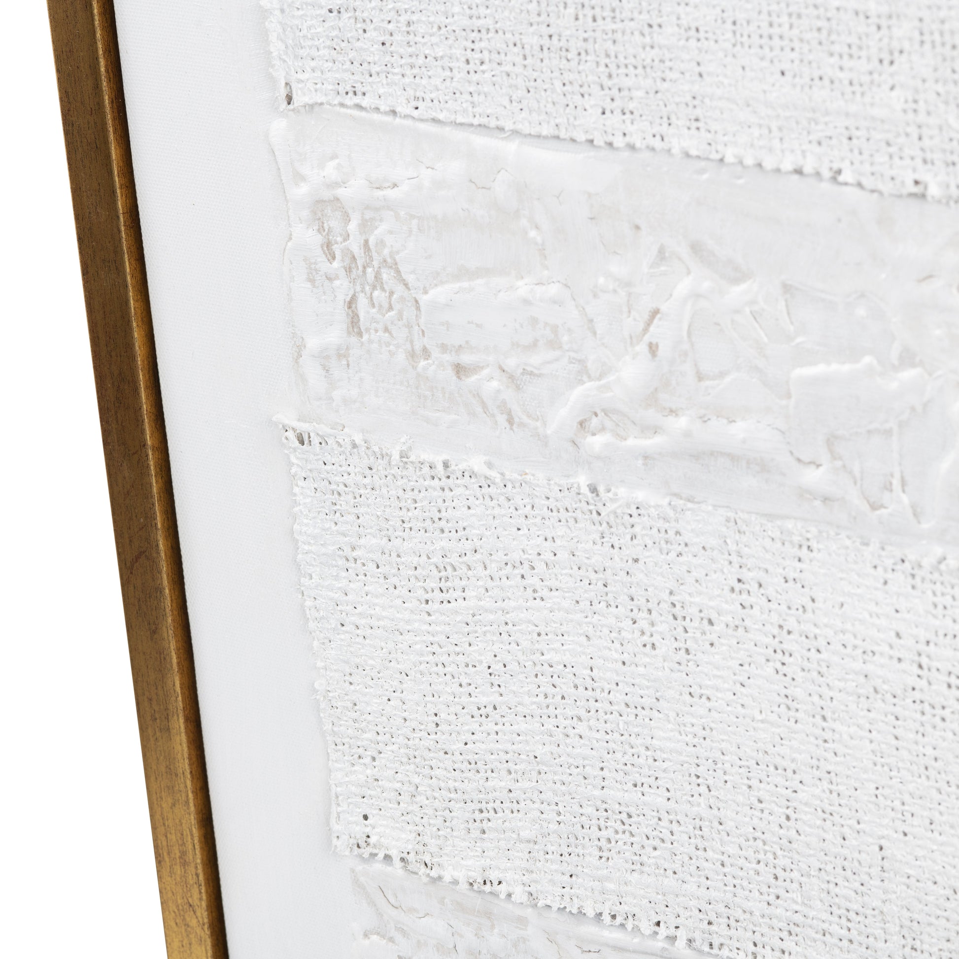 Emery White/Gold Canvas - Ornate Home