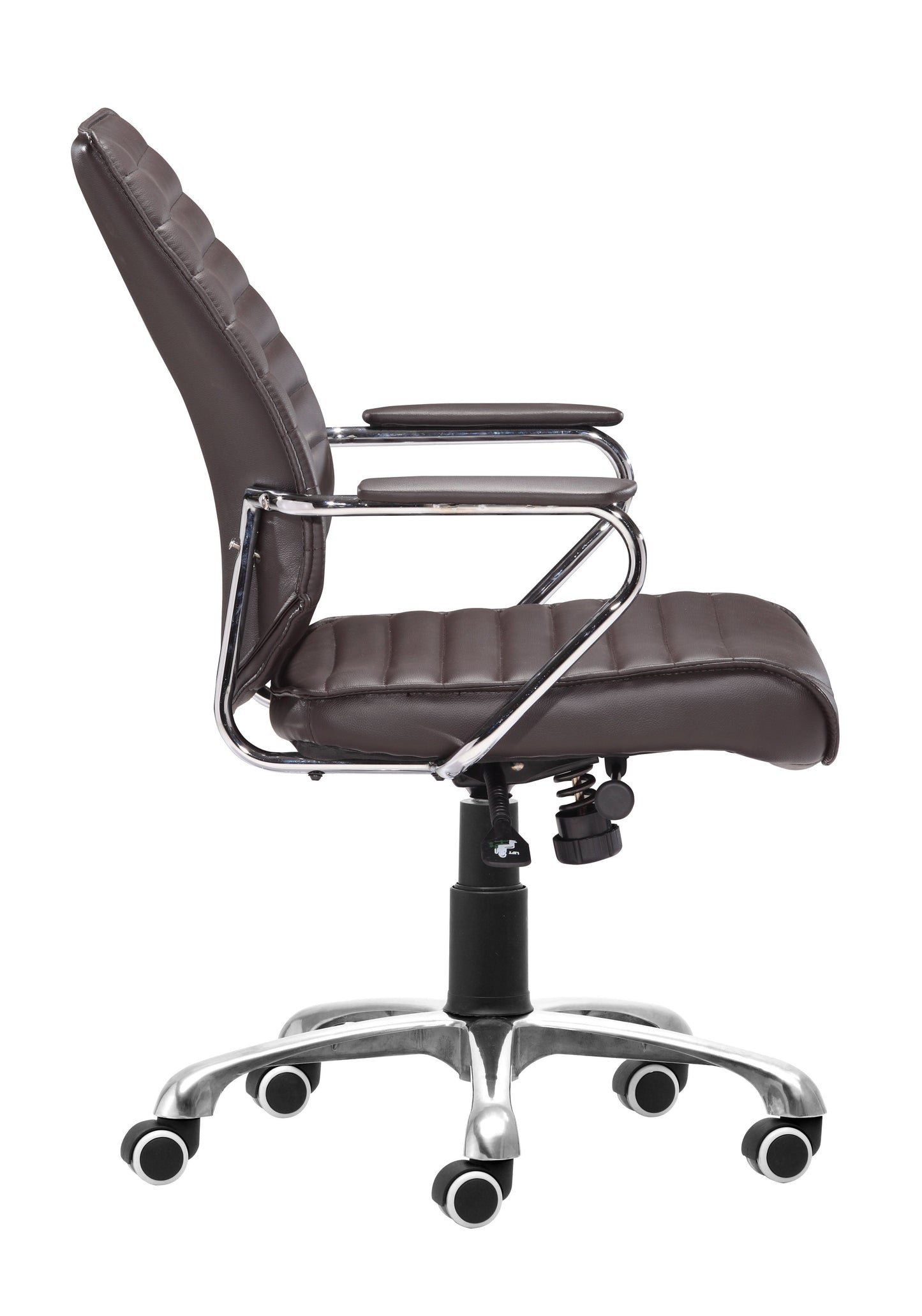 Enterprise Espresso Low Back Office Chair - Ornate Home