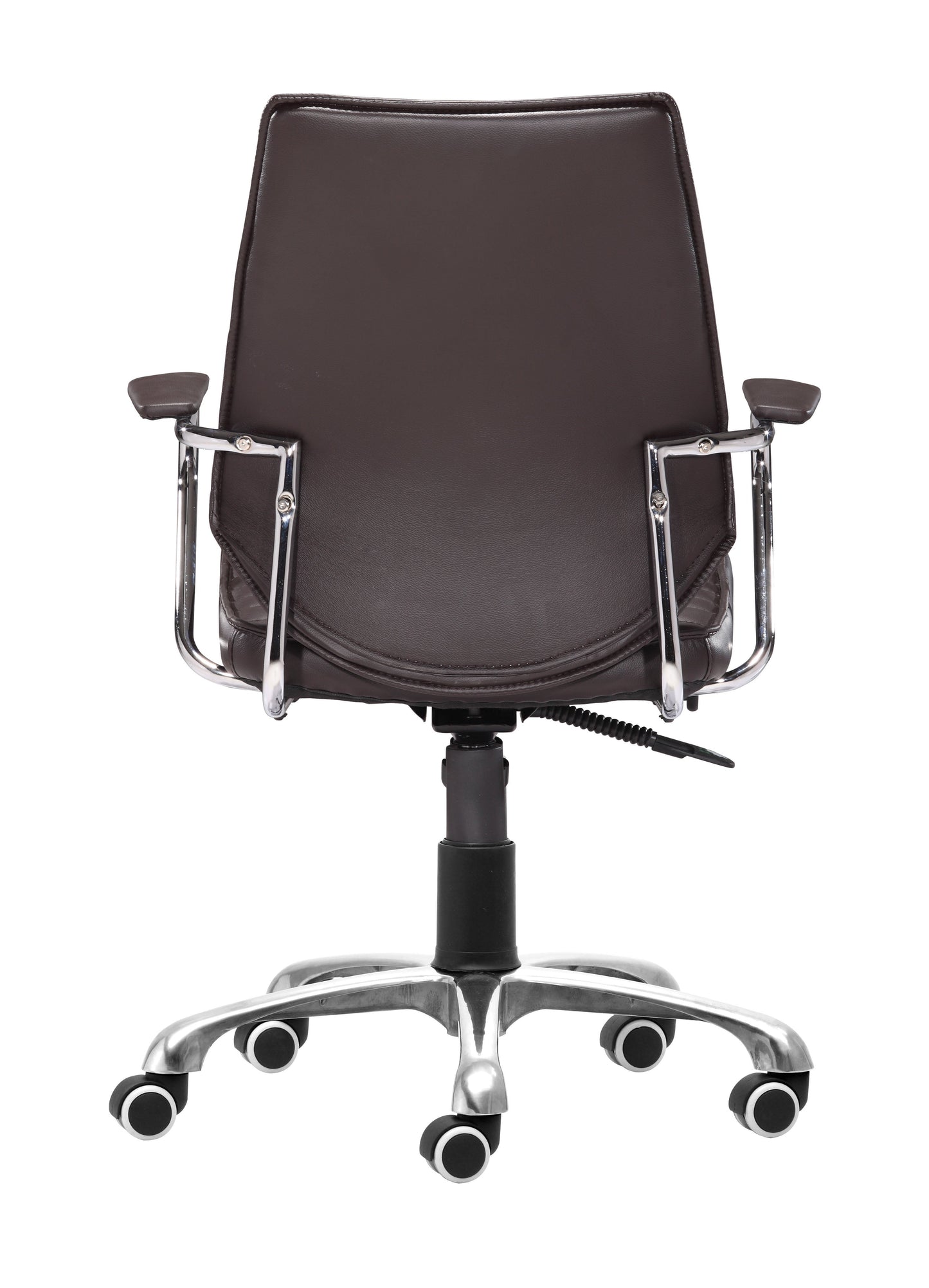 Enterprise Espresso Low Back Office Chair - Ornate Home