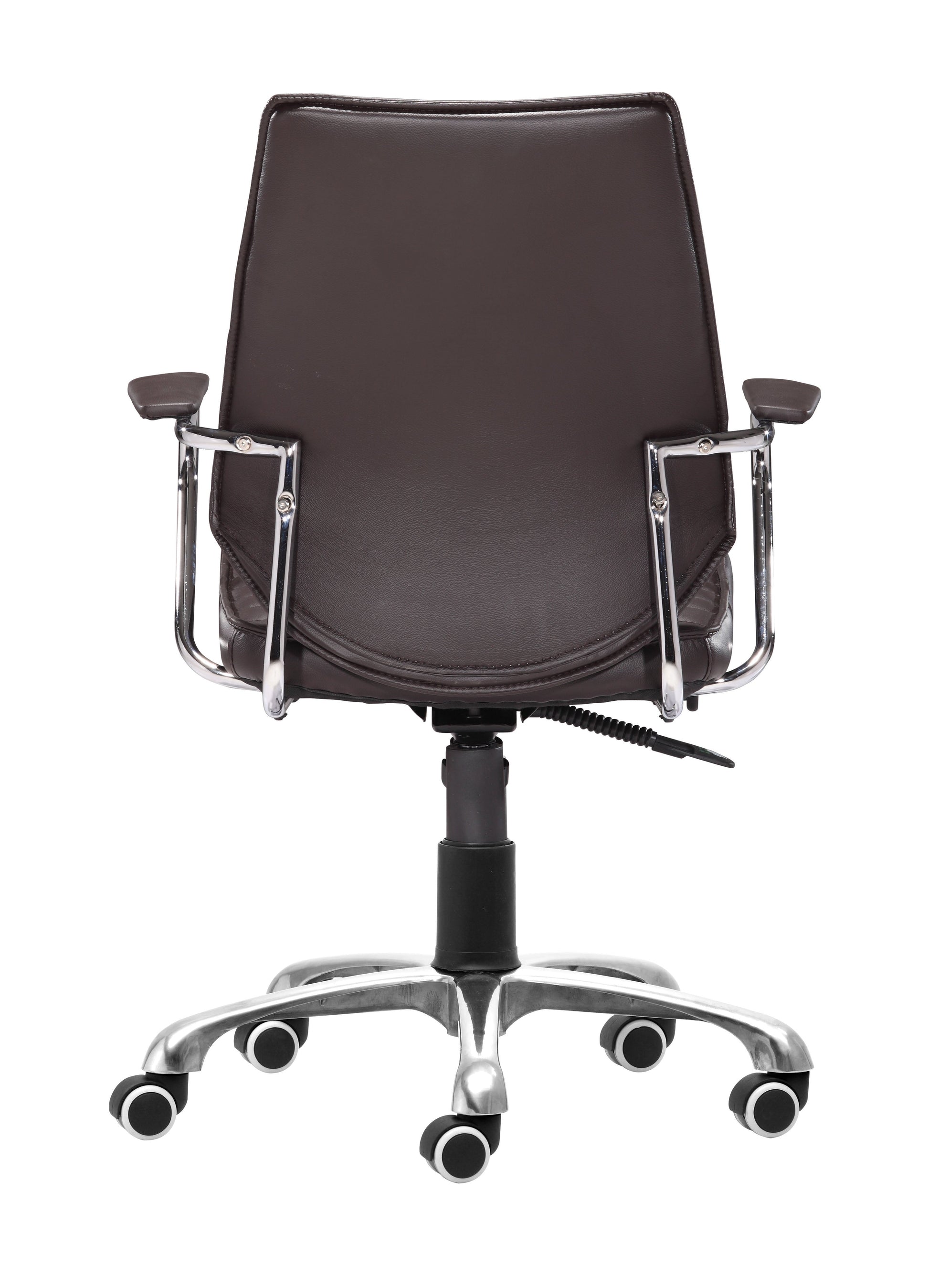 Enterprise Espresso Low Back Office Chair - Ornate Home