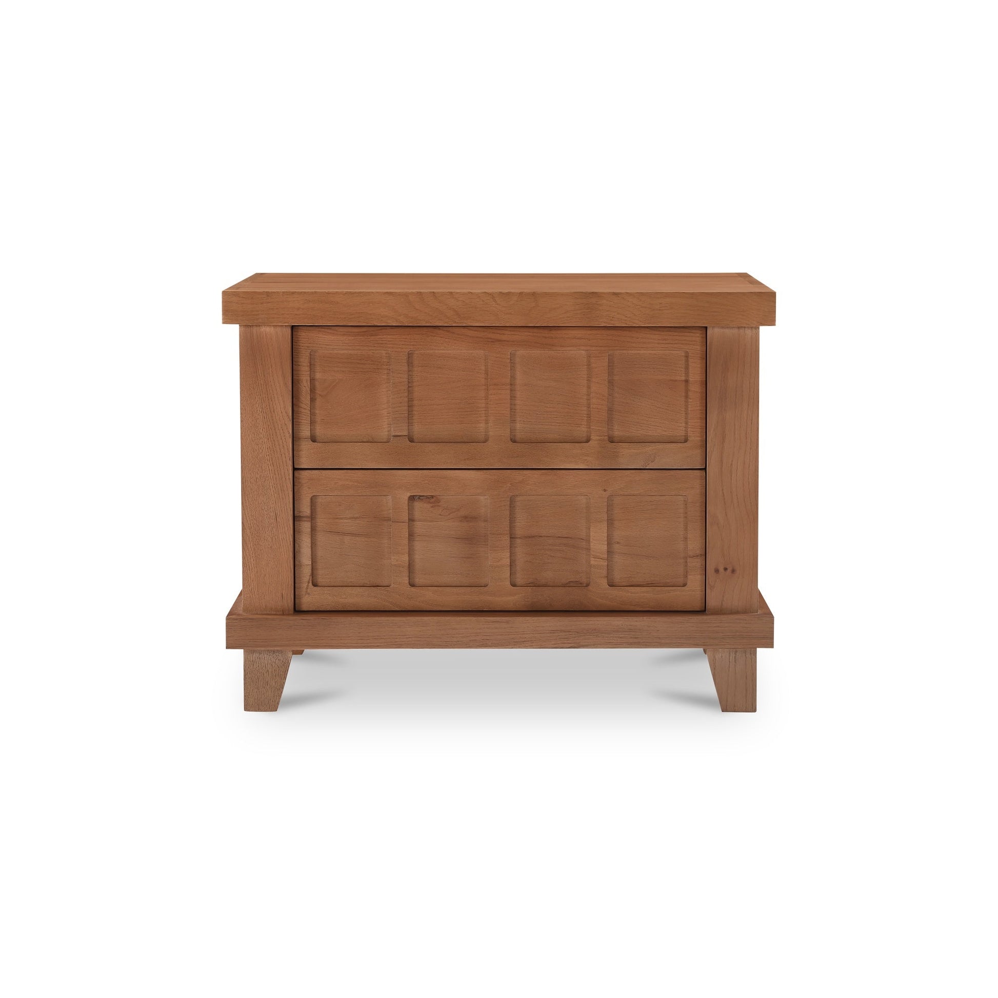 Enya Red Oak Nightstand - Ornate Home
