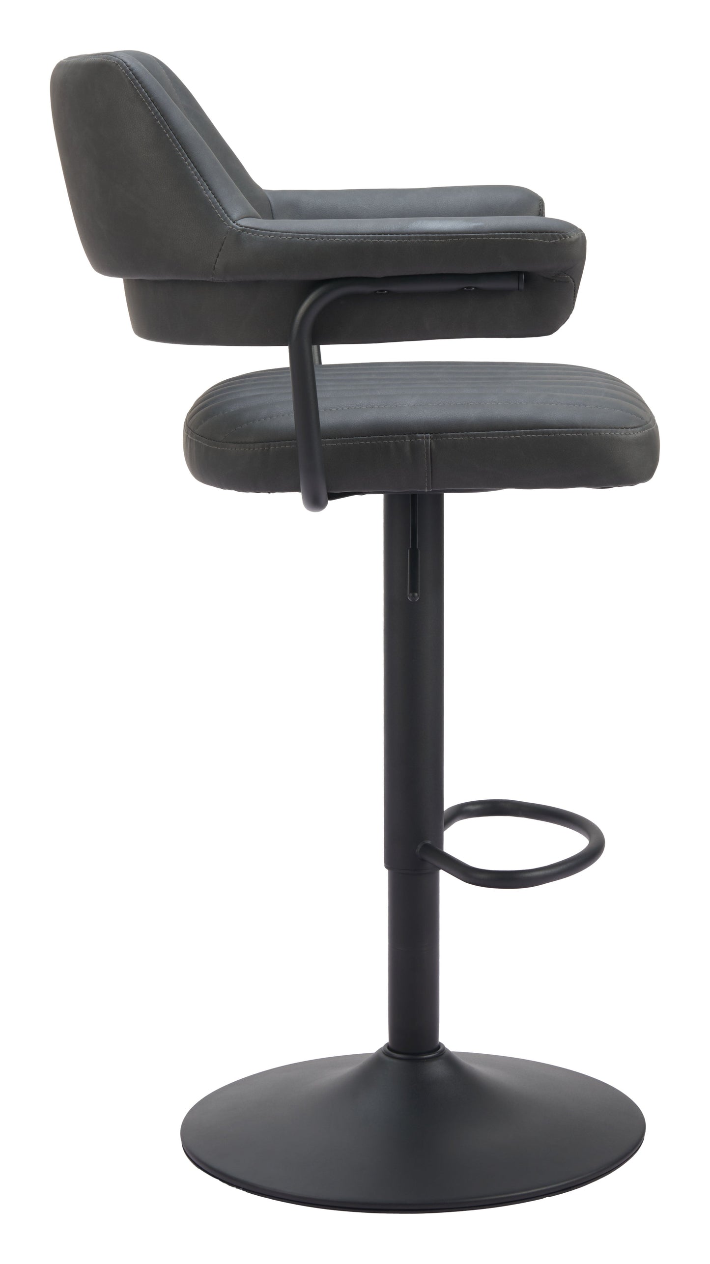 Erret Gray Barstool - Ornate Home