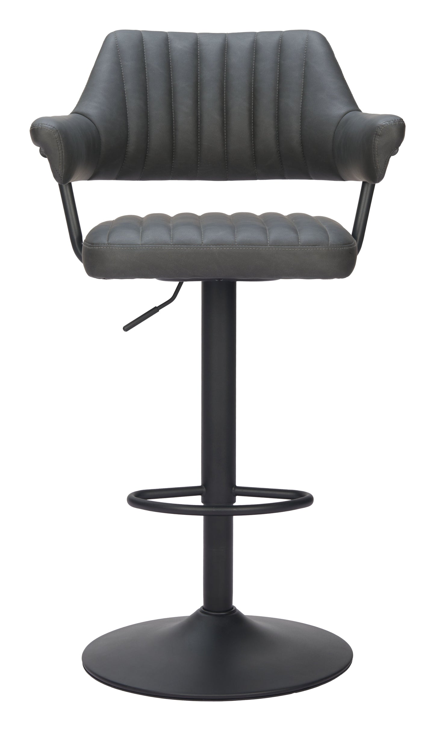 Erret Gray Barstool - Ornate Home