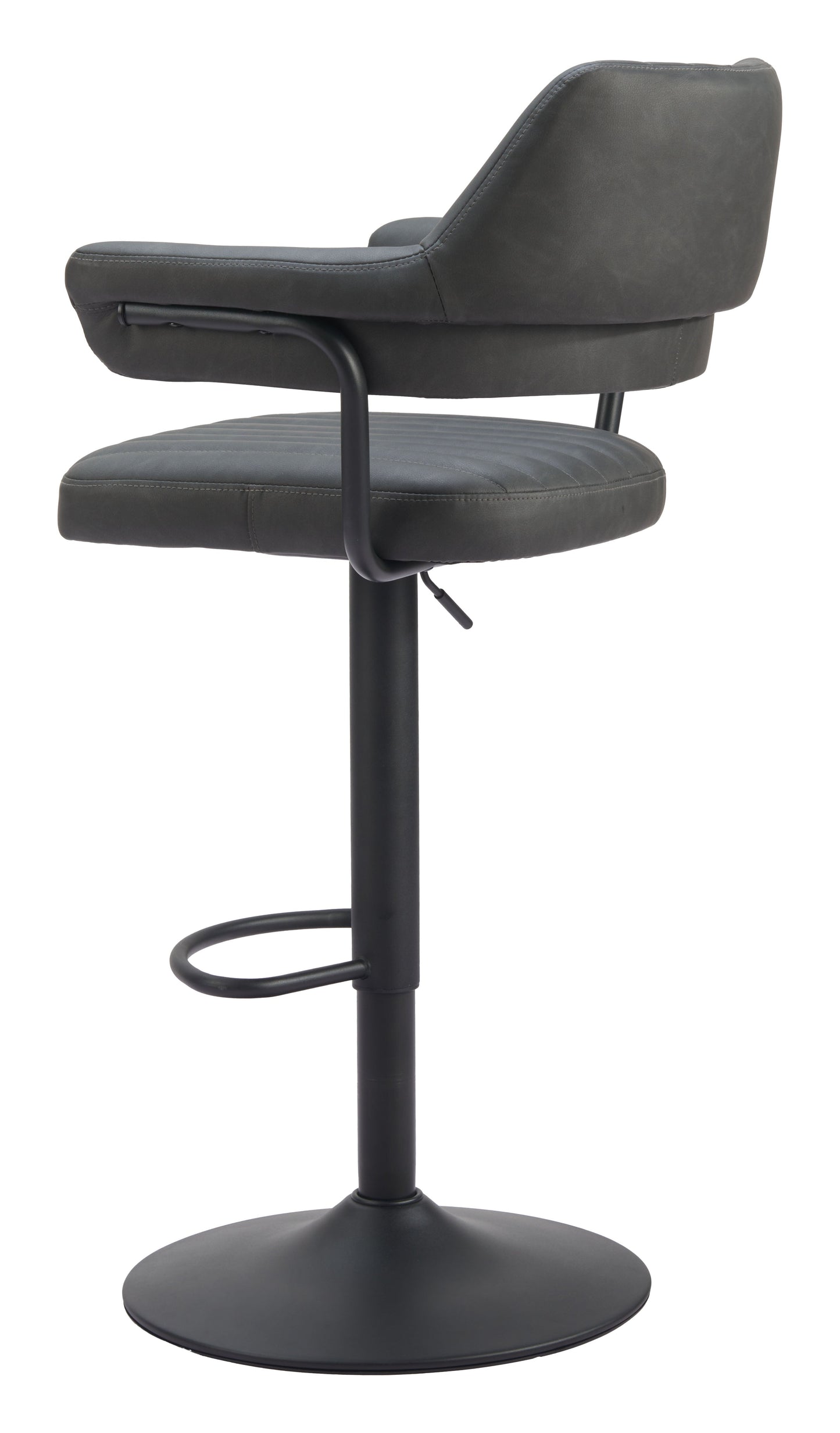 Erret Gray Barstool - Ornate Home