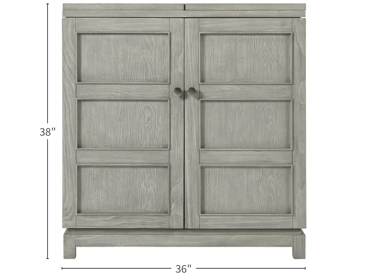 Escape Grey Bar Cabinet - Ornate Home