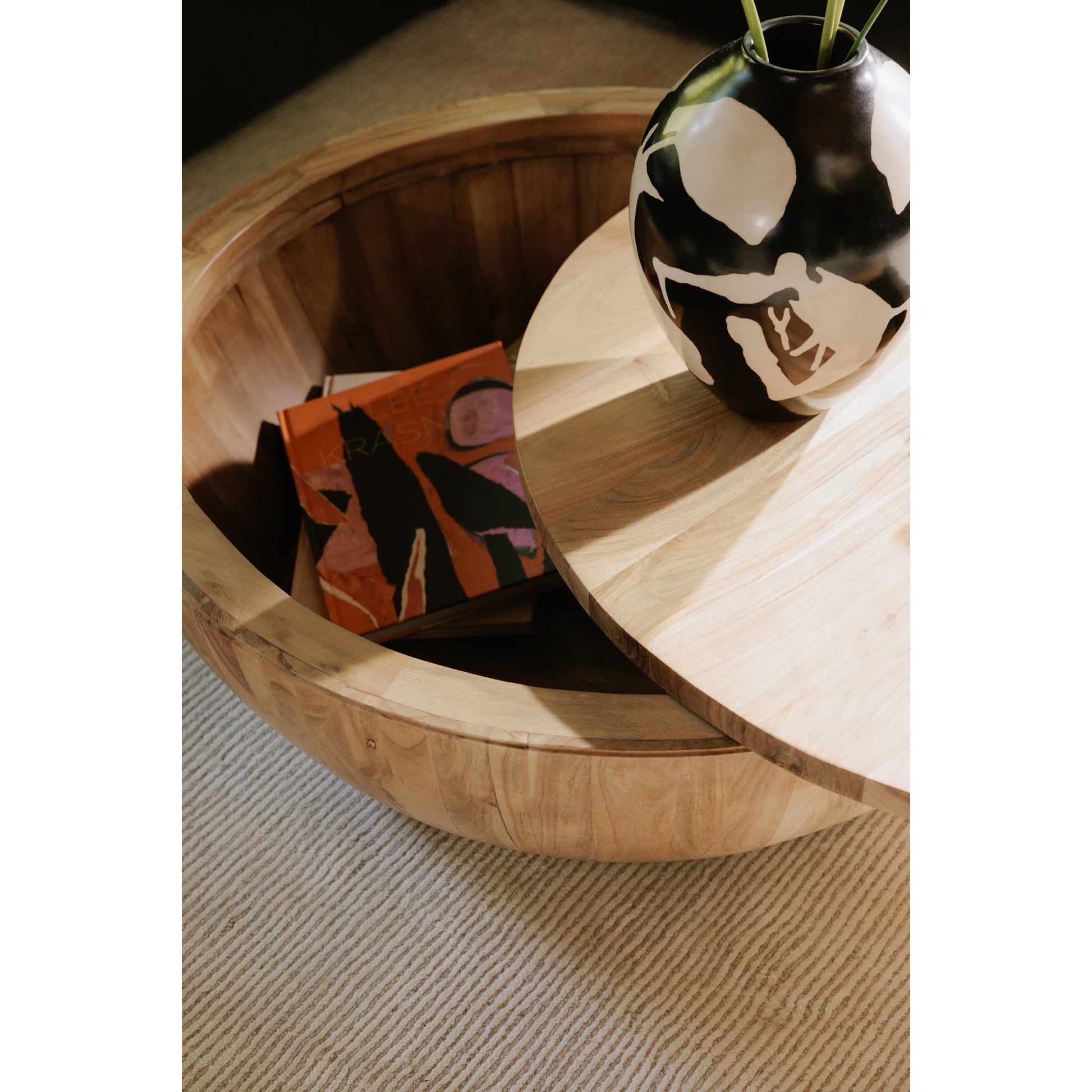 Eske Natural Coffee Table - Ornate Home