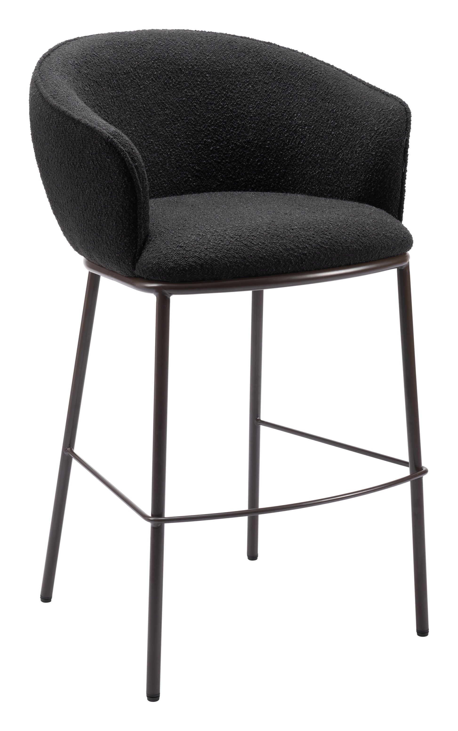 Essen Black & Bronze Barstool - Ornate Home