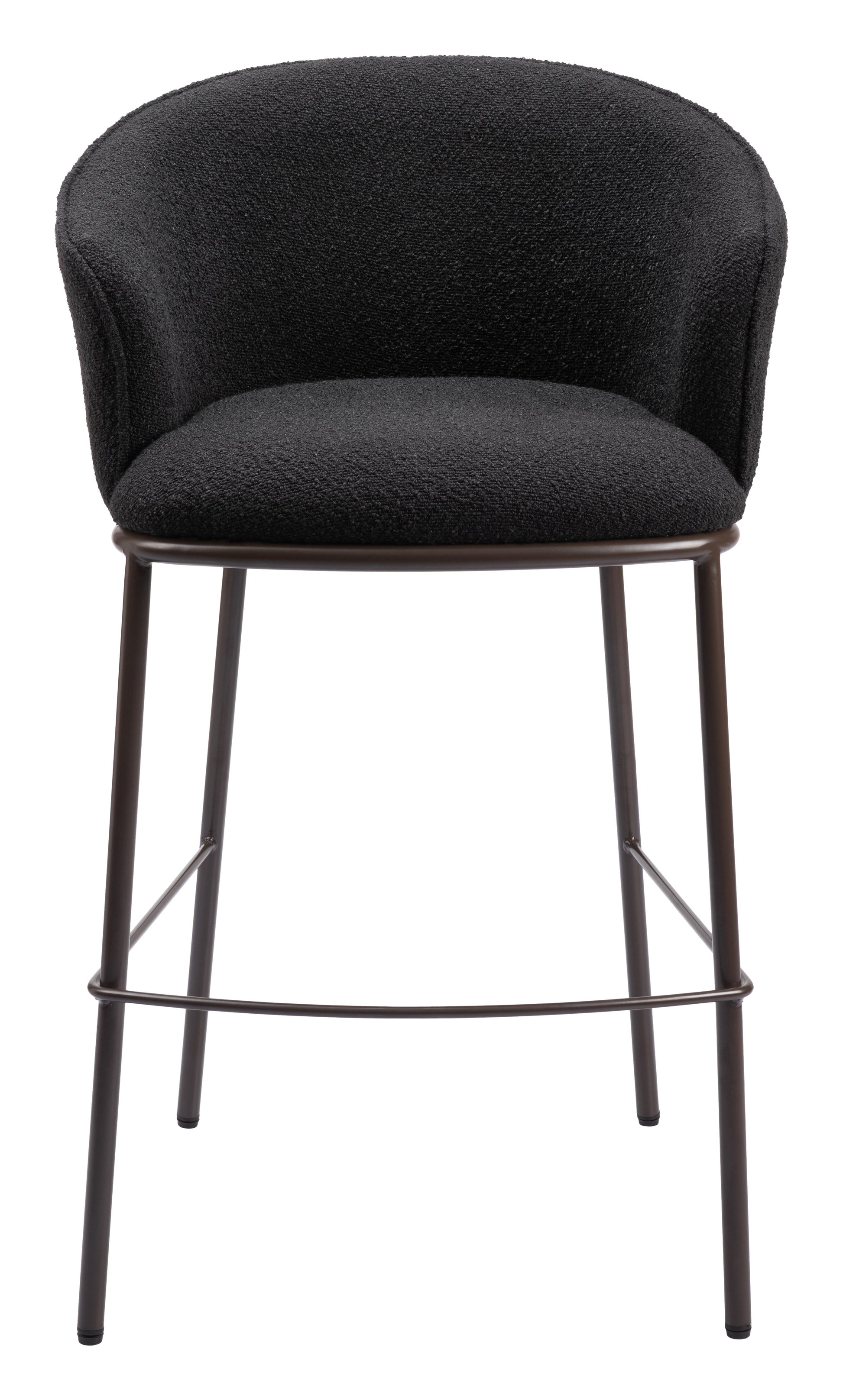 Essen Black & Bronze Barstool - Ornate Home