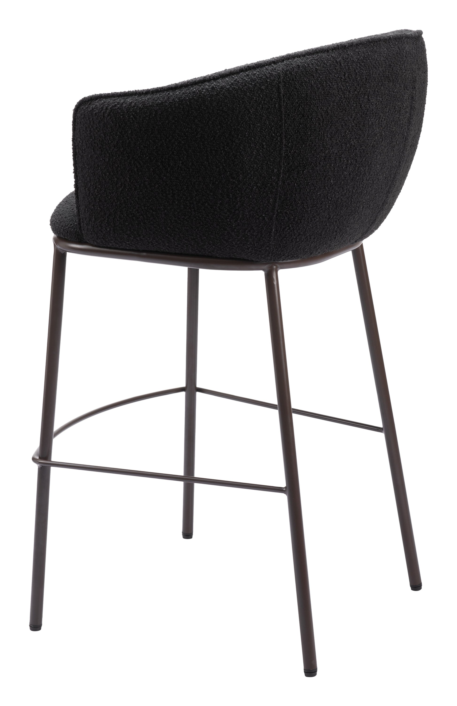 Essen Black & Bronze Barstool - Ornate Home