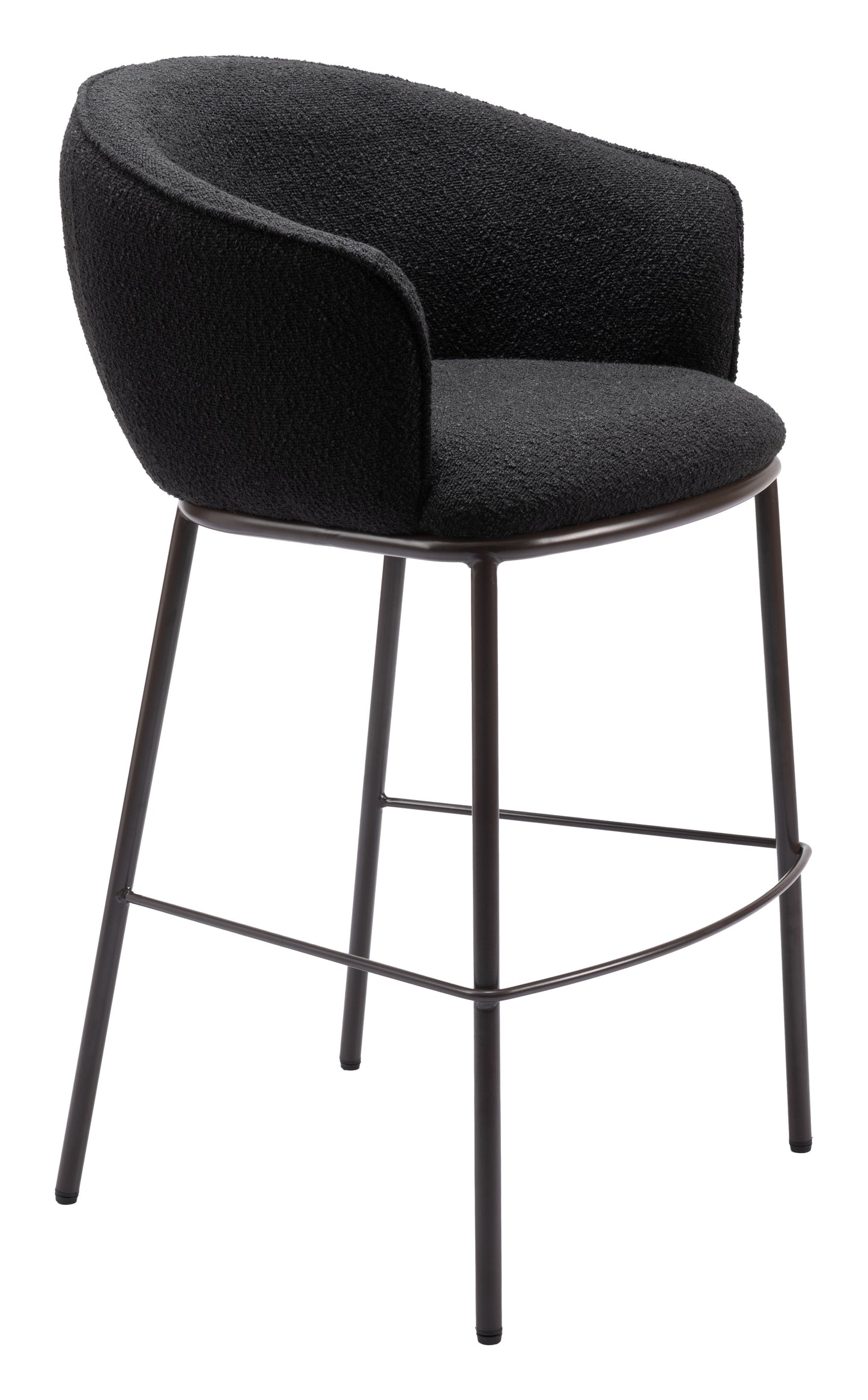 Essen Black & Bronze Barstool - Ornate Home