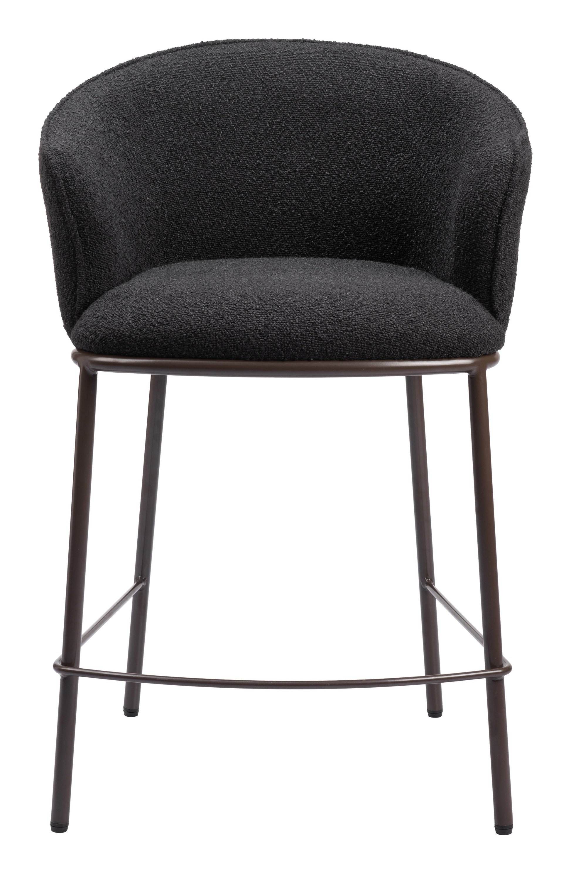 Essen Black & Bronze Counter Stool - Ornate Home