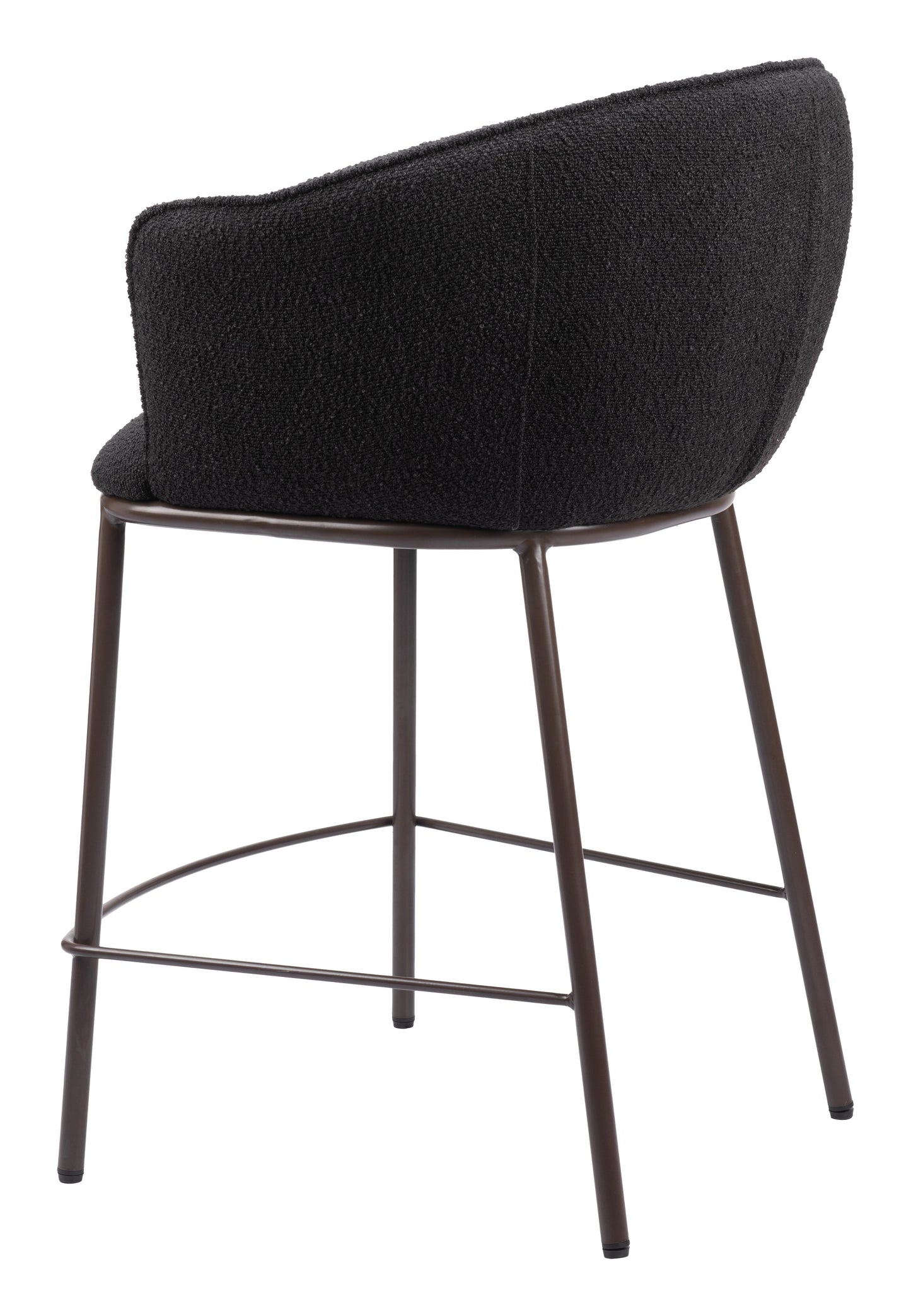 Essen Black & Bronze Counter Stool - Ornate Home