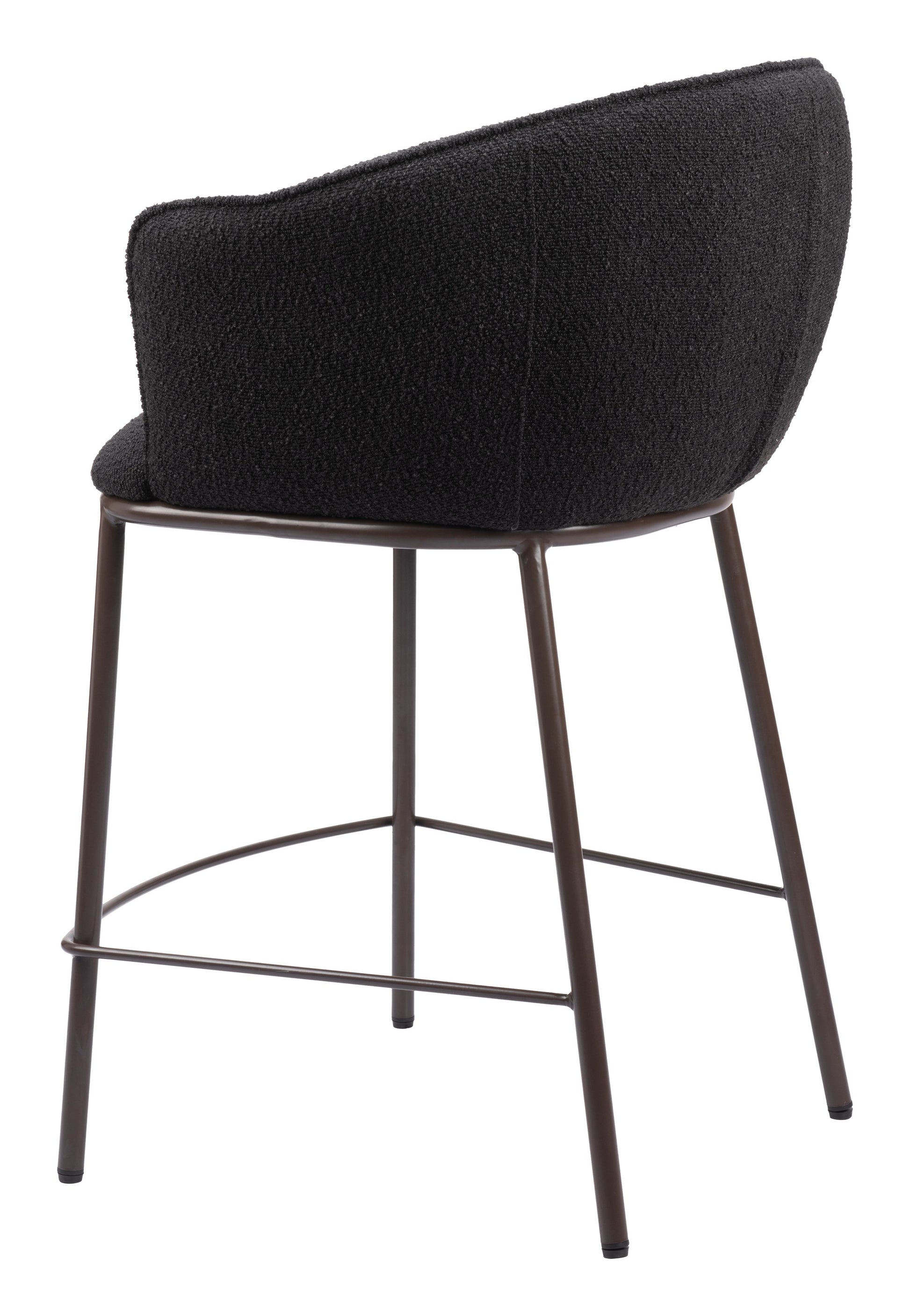 Essen Black & Bronze Counter Stool - Ornate Home