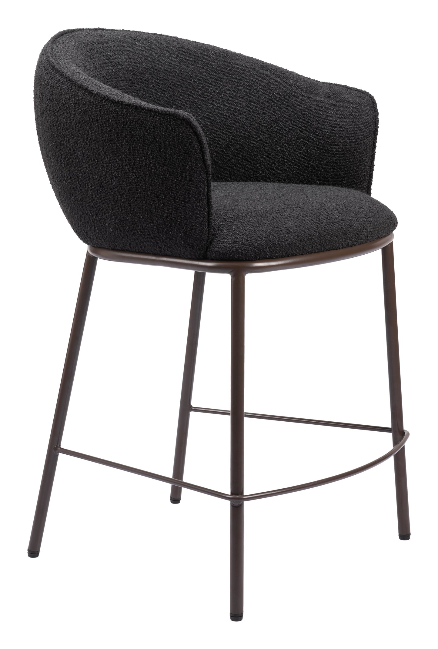 Essen Black & Bronze Counter Stool - Ornate Home