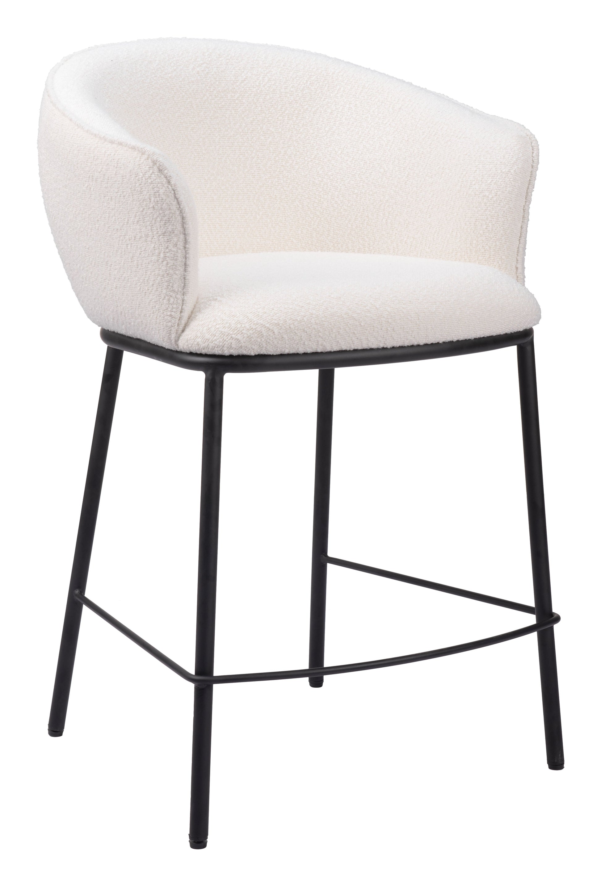 Essen Ivory Counter Stool - Ornate Home