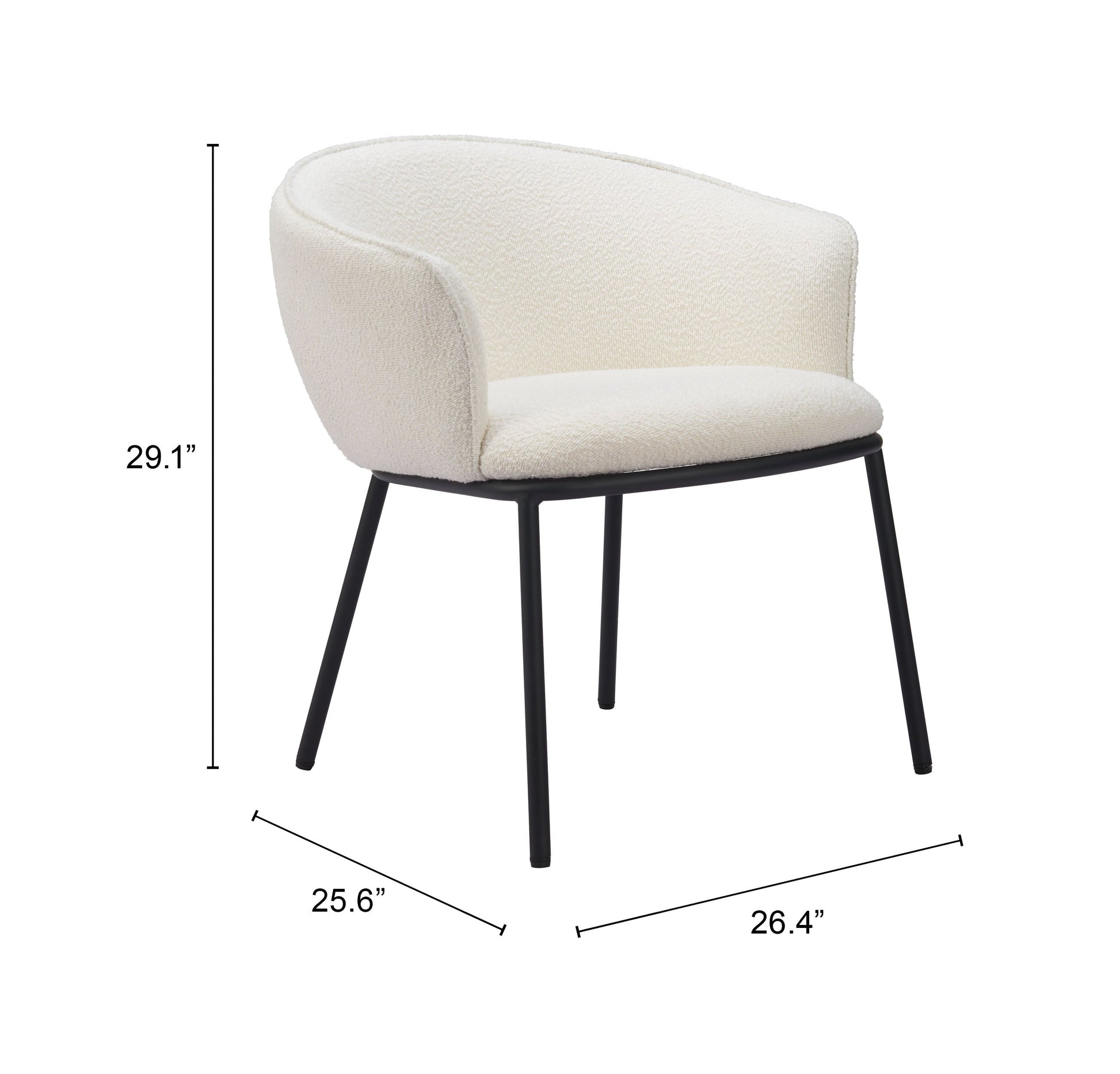Essen Ivory Dining Chair - Ornate Home