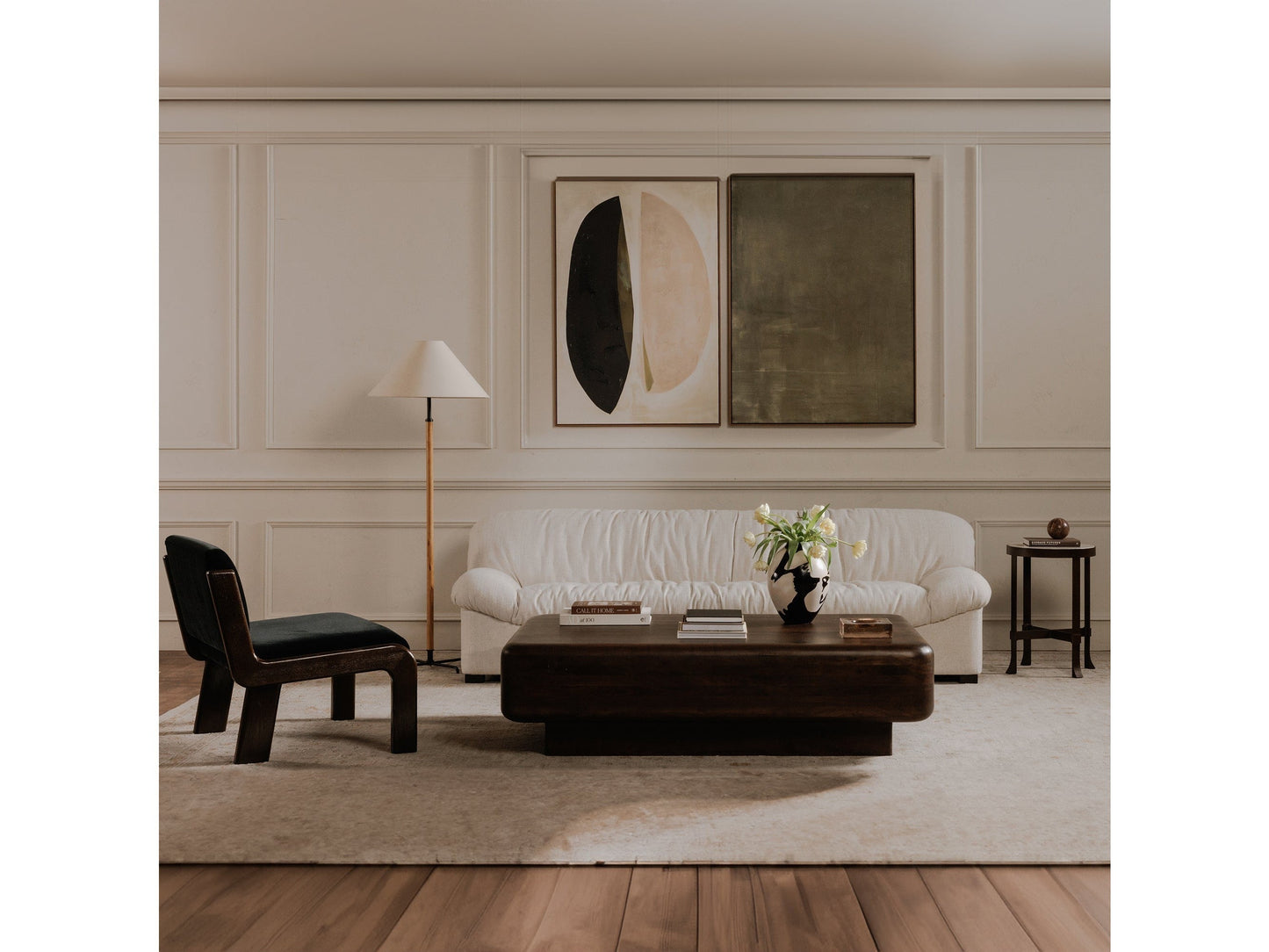 Eton Dark Brown Coffee Table - Ornate Home