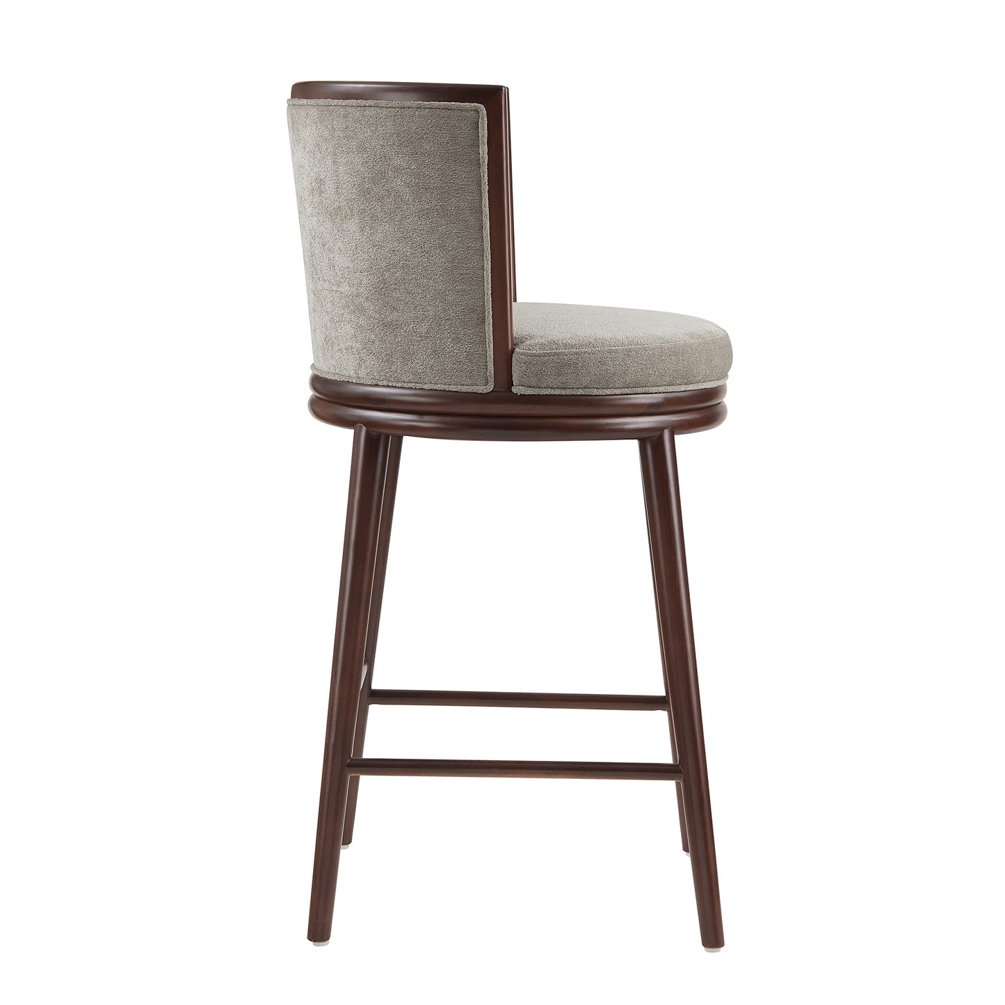 Evalyn Barstool in Dove (set of 3) - Ornate Home