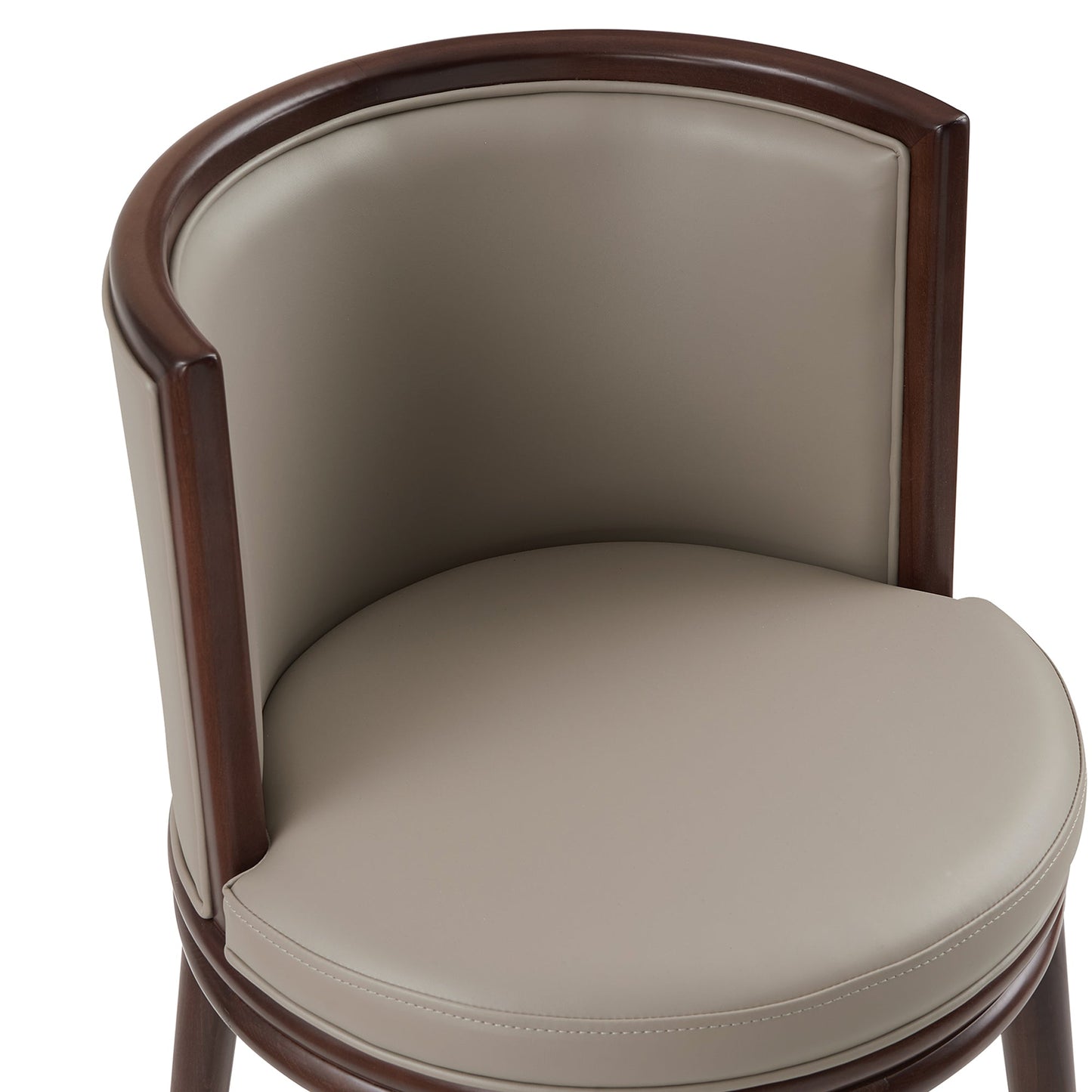 Evalyn Barstool in Taupe (set of 3) - Ornate Home