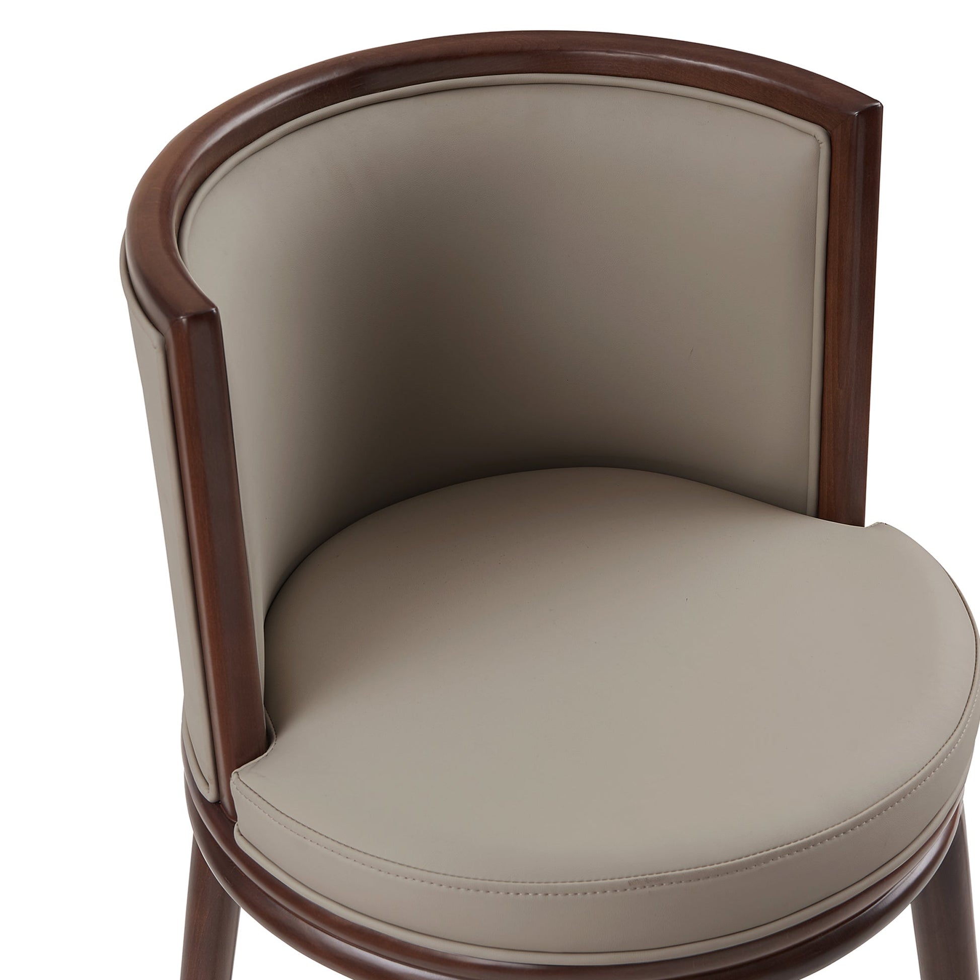 Evalyn Counter Stool in Taupe - Ornate Home