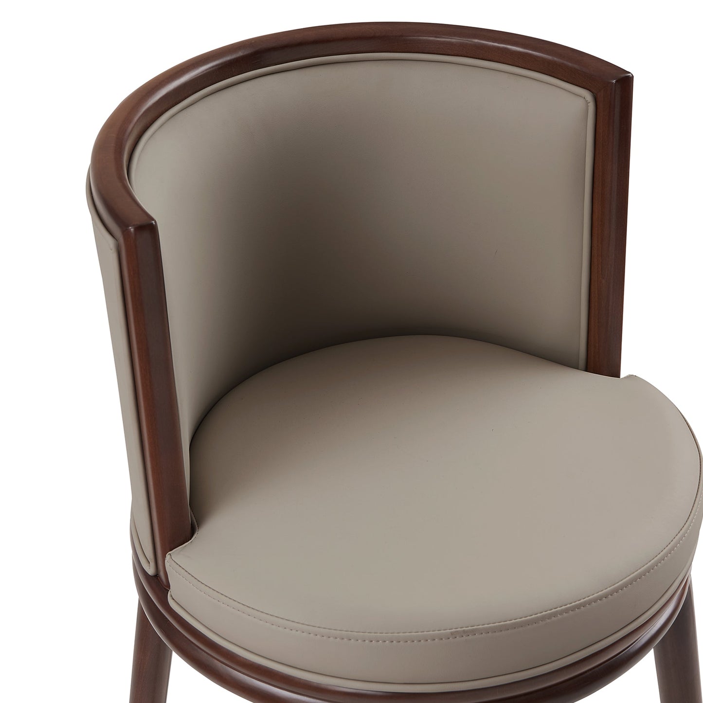 Evalyn Counter Stool in Taupe (set of 2) - Ornate Home